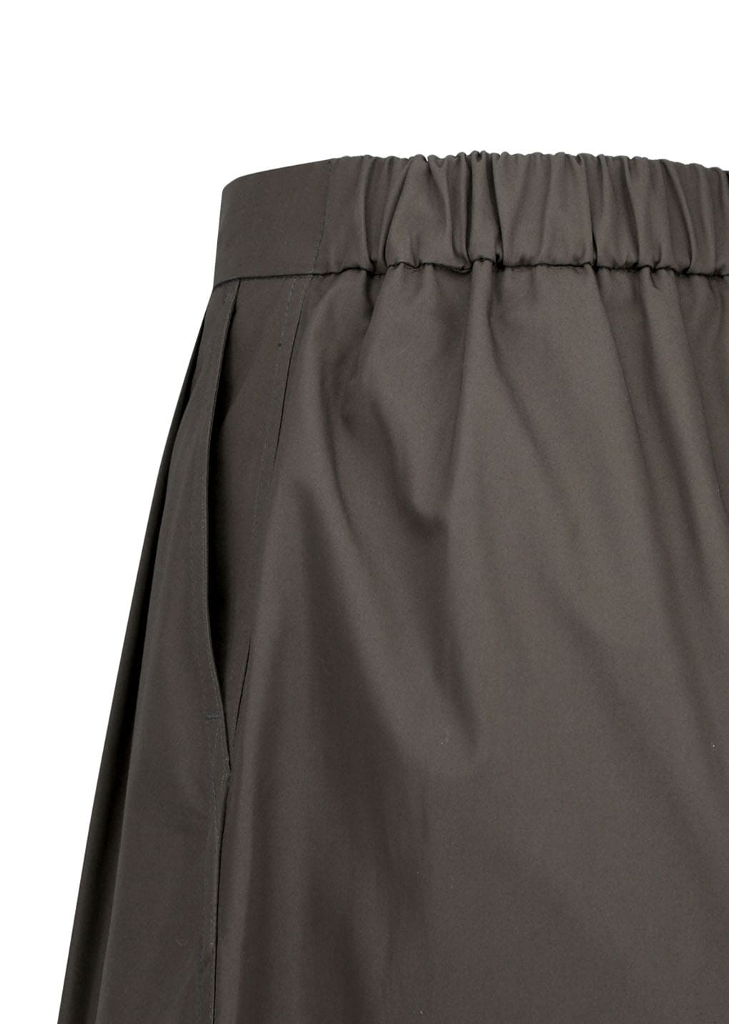 Amomento - Two Tuck Wide Shorts (Brown) product image 9 | TRAB K-Fashion Australia
