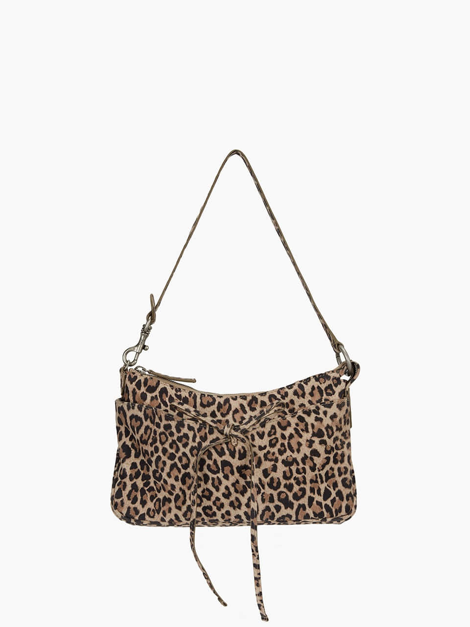 Marge Sherwood - Ribbon Pochette (Cream Leopard Suede) product image 4 | TRAB K-Fashion Australia