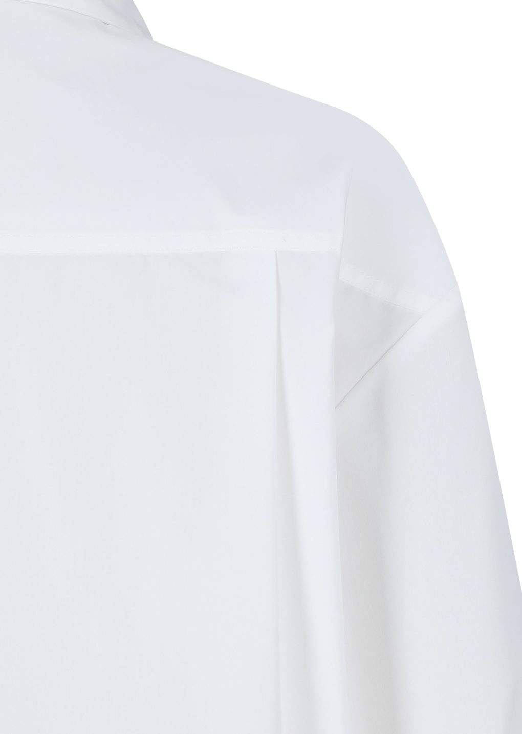 Amomento - Basic oversized shirt (White) product image 9 | TRAB K-Fashion Australia