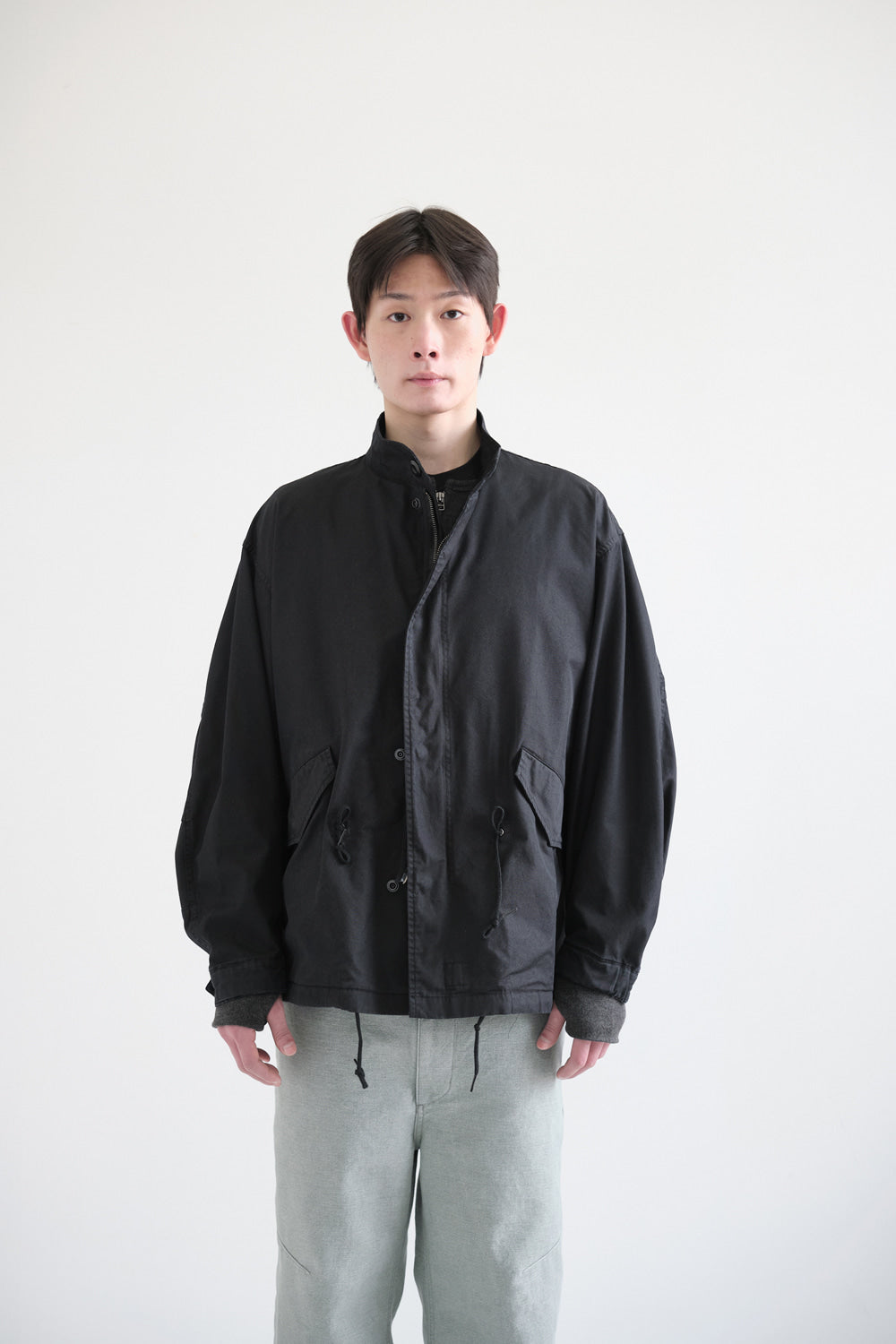 Hatchingroom - Short Mods Parka (Blue Black) product image 7 | TRAB K-Fashion Australia