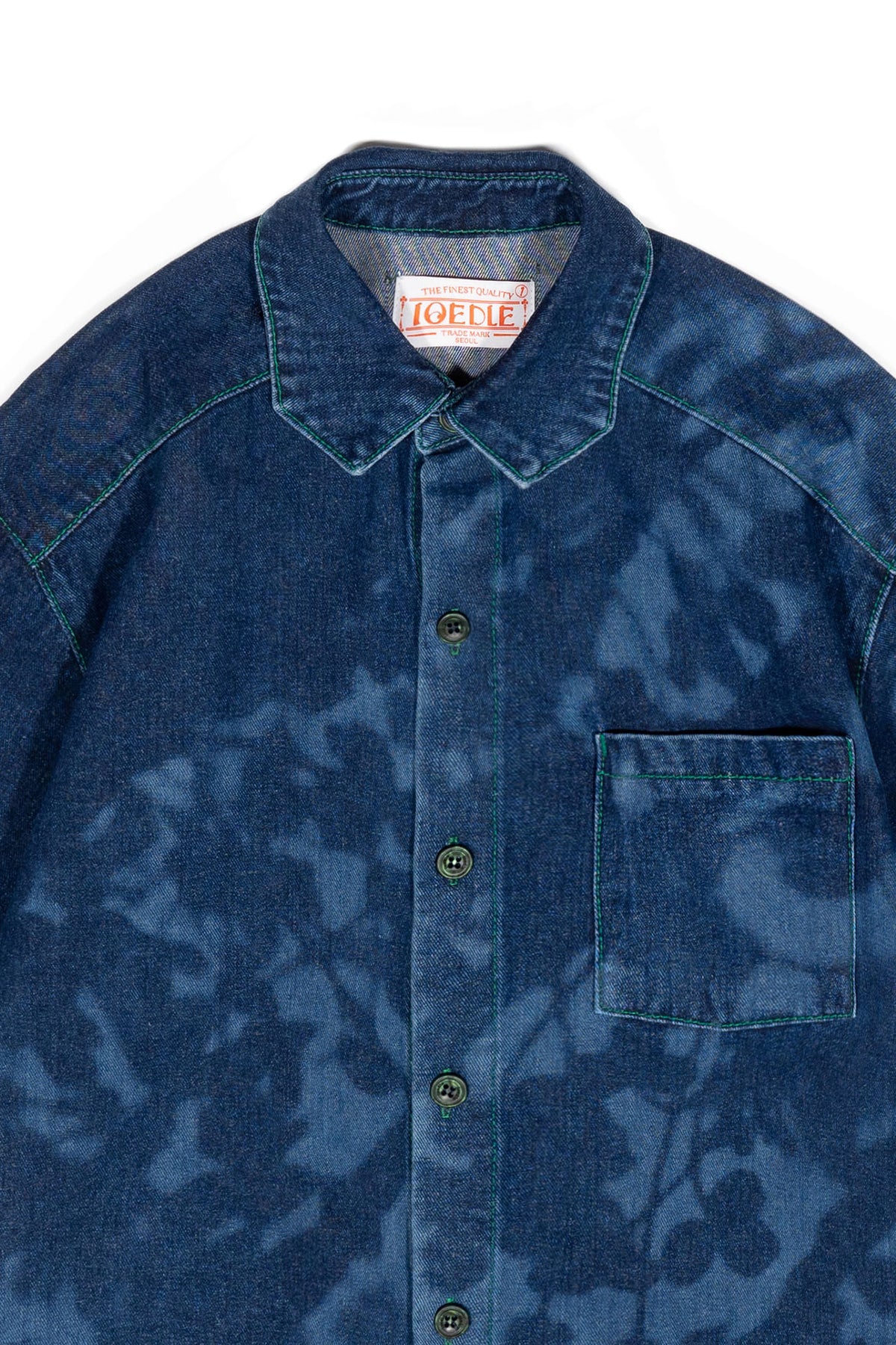Ioedle - Clover Shadow Denim Shirt (OC) product image 4 | TRAB K-Fashion Australia
