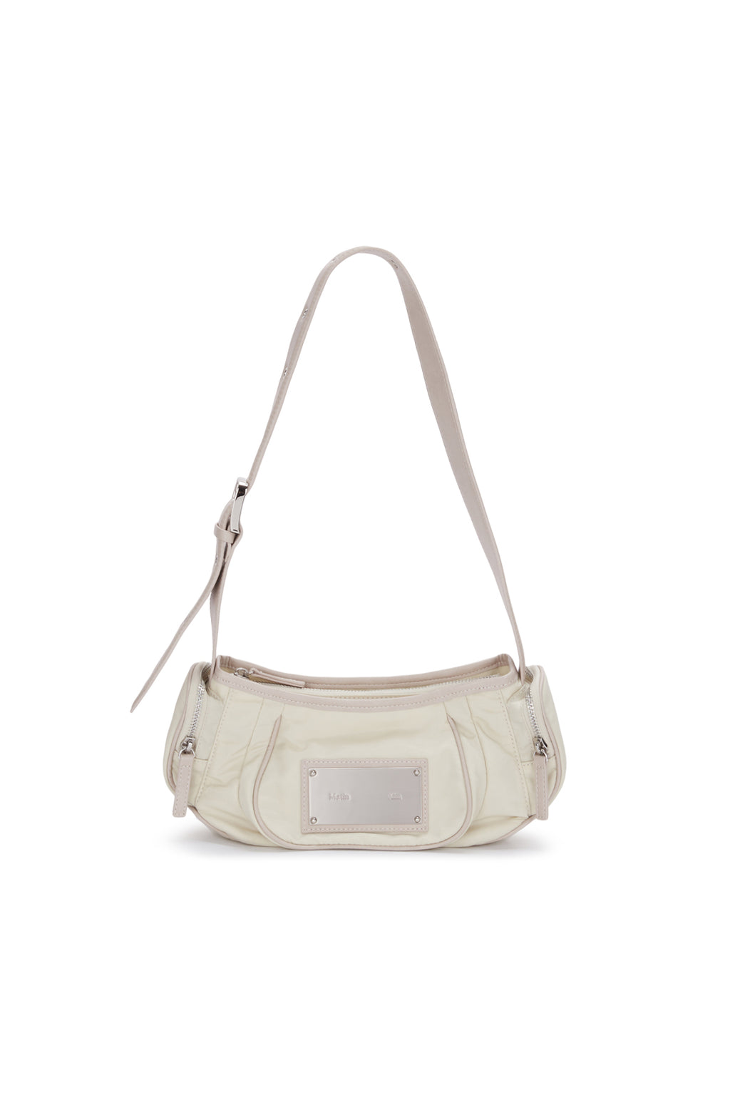 Matin Kim - Madeleine Round Bag (Light Beige) product image 1 | TRAB K-Fashion Australia