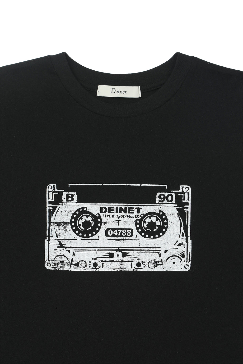 Deinet - Tape T-Shirt (Black) product image 3 | TRAB K-Fashion Australia