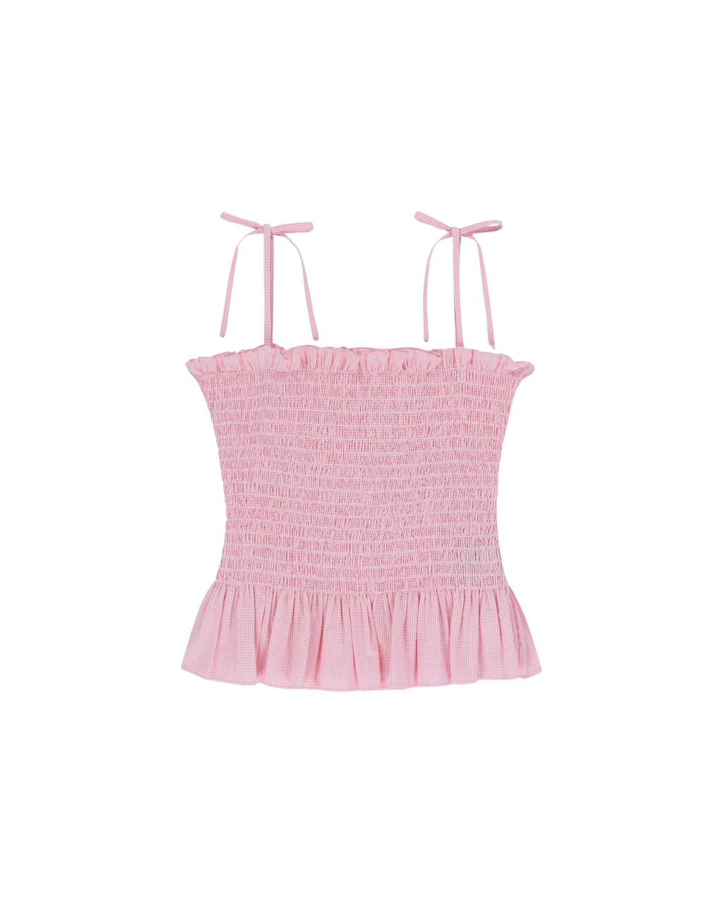 Kimhe Kim - Seersucker Smoked Top (Pink) product image 19 | TRAB K-Fashion Australia