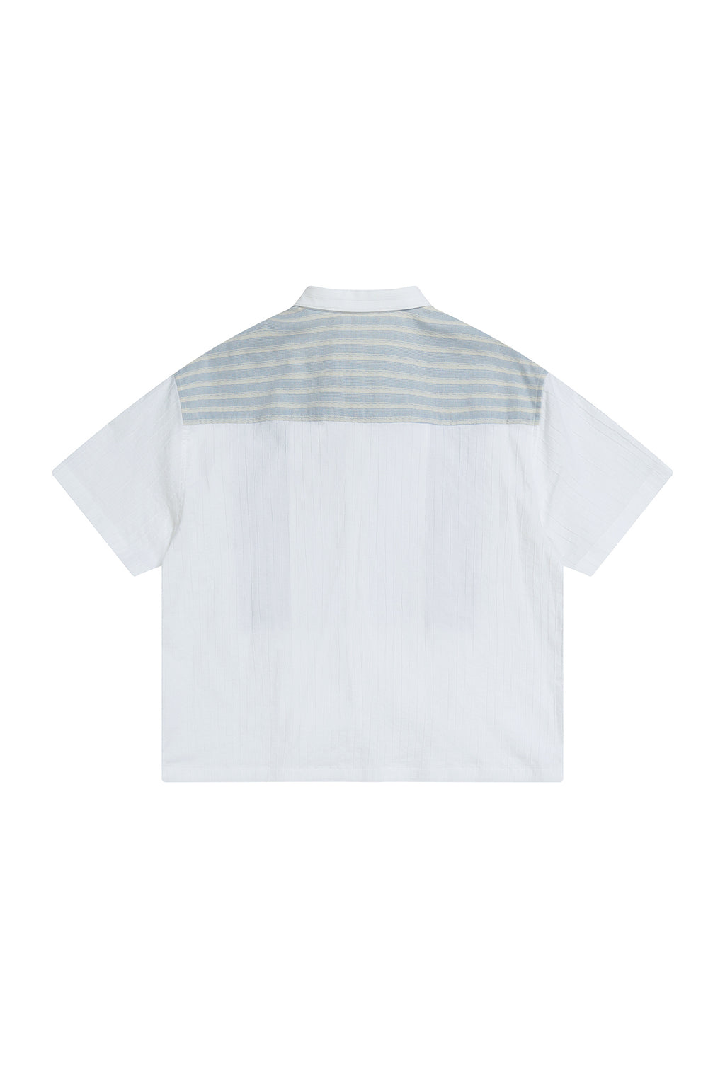 STU - Stripe Panel Shirt (White) product image 18 | TRAB K-Fashion Australia