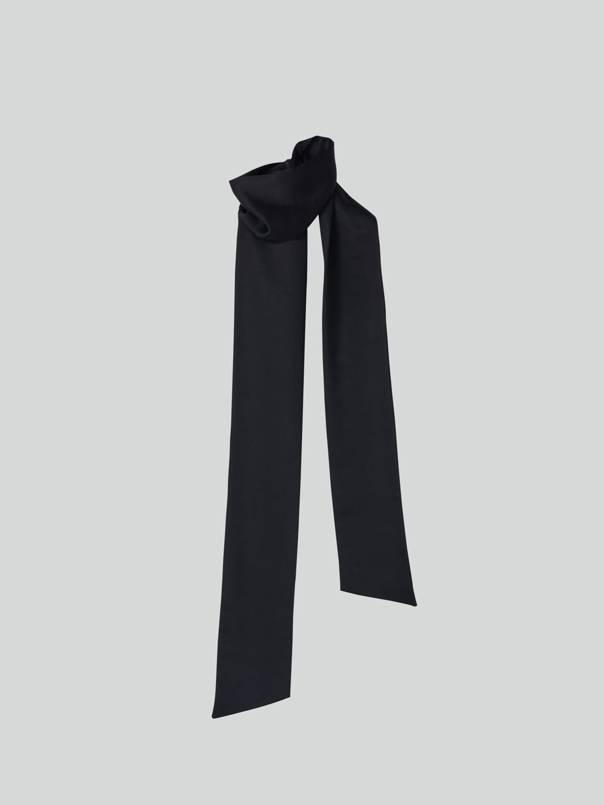 Recto - Open Back Scarf Satin Blouse (Black) product image 13 | TRAB K-Fashion Australia