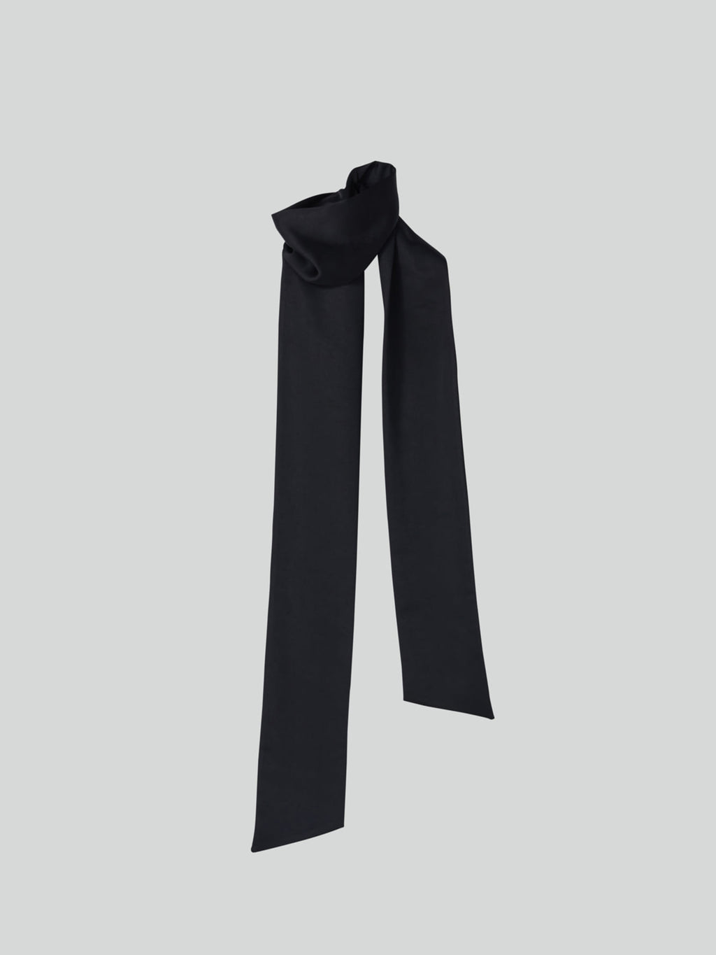 Recto - Open Back Scarf Satin Blouse (Black) product image 13 | TRAB K-Fashion Australia