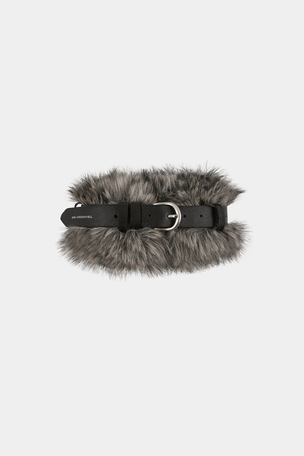 Andersson Bell - Belted Fur Short Muffler (Grey) product image 12 | TRAB K-Fashion Australia