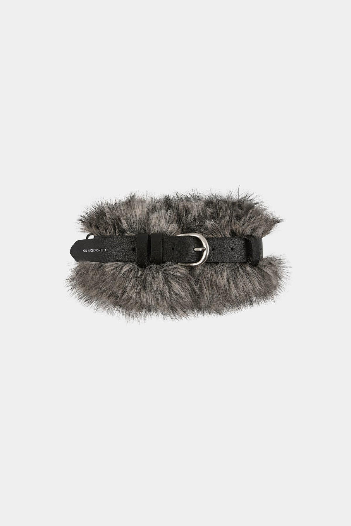 Andersson Bell - Belted Fur Short Muffler (Grey) product image 12 | TRAB K-Fashion Australia
