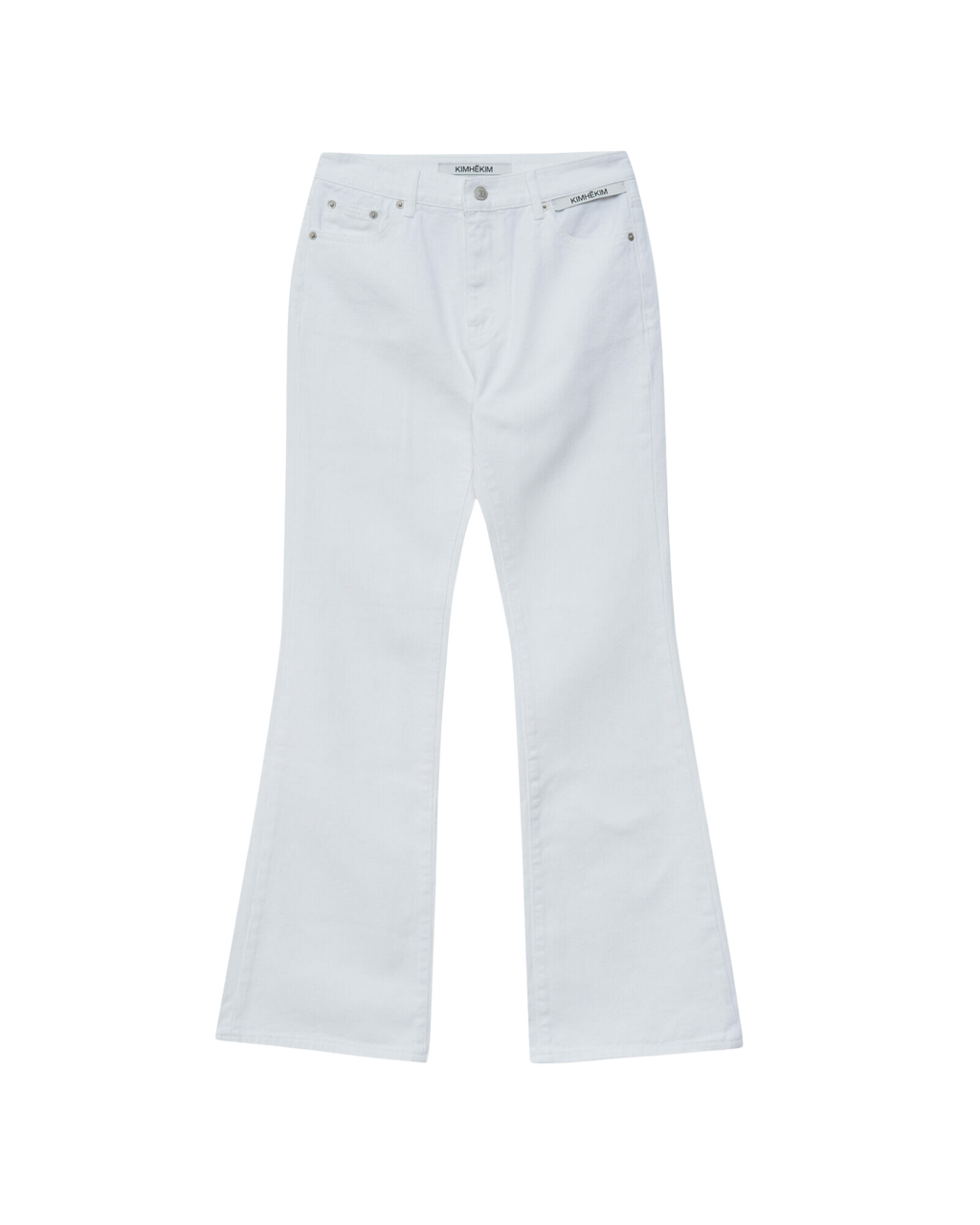 Kimhe Kim - Flared Jean (White) product image 7 | TRAB K-Fashion Australia