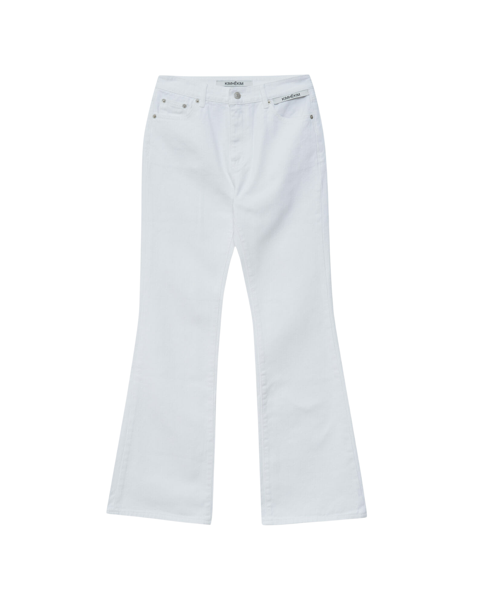 Kimhe Kim - Flared Jean (White) product image 7 | TRAB K-Fashion Australia