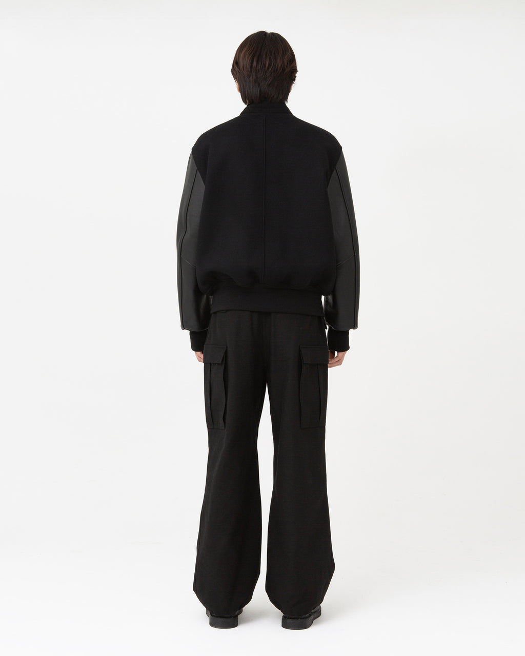 Brownyard - Varsity Jacket (Black) product image 2 | TRAB K-Fashion Australia