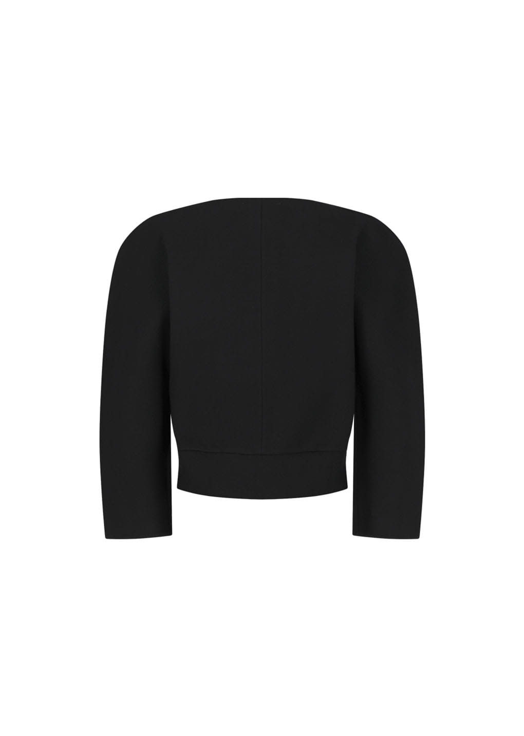 Amomento - Curved Silhouette Cardigan (Black) product image 6 | TRAB K-Fashion Australia