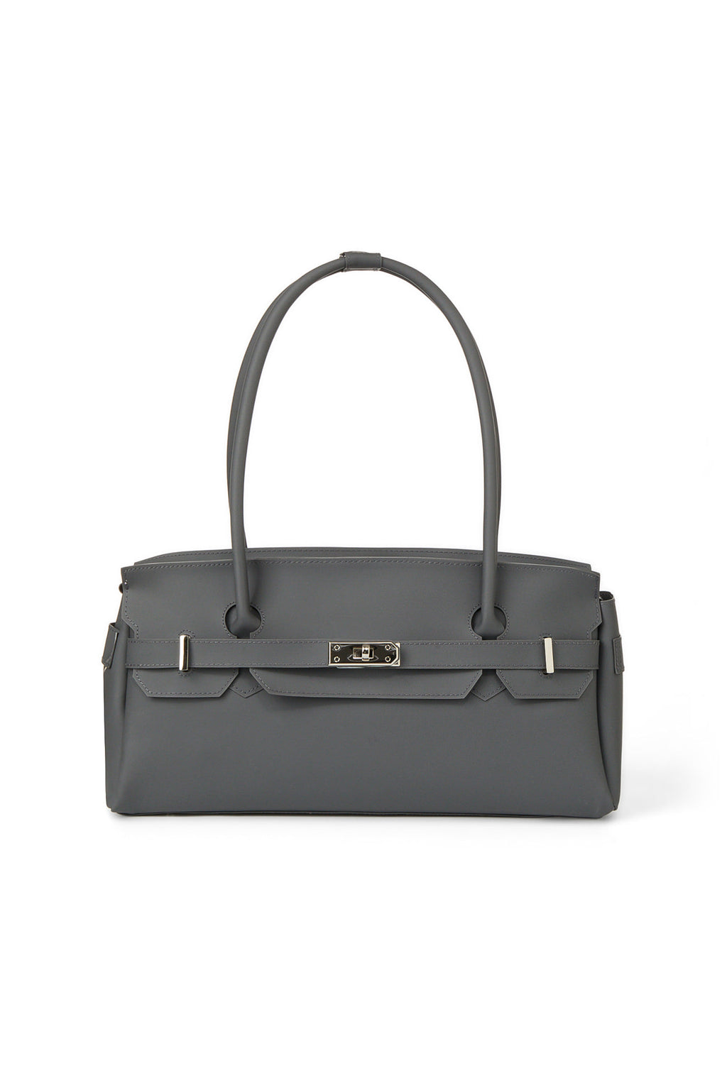 Deinet - [free Card Wallet] Jelly Two-Way Bag (Charcoal) product image 1 | TRAB K-Fashion Australia