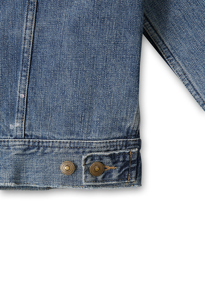 Art if acts - Painted Denim Trucker (Used Light Blue) product image 13 | TRAB K-Fashion Australia