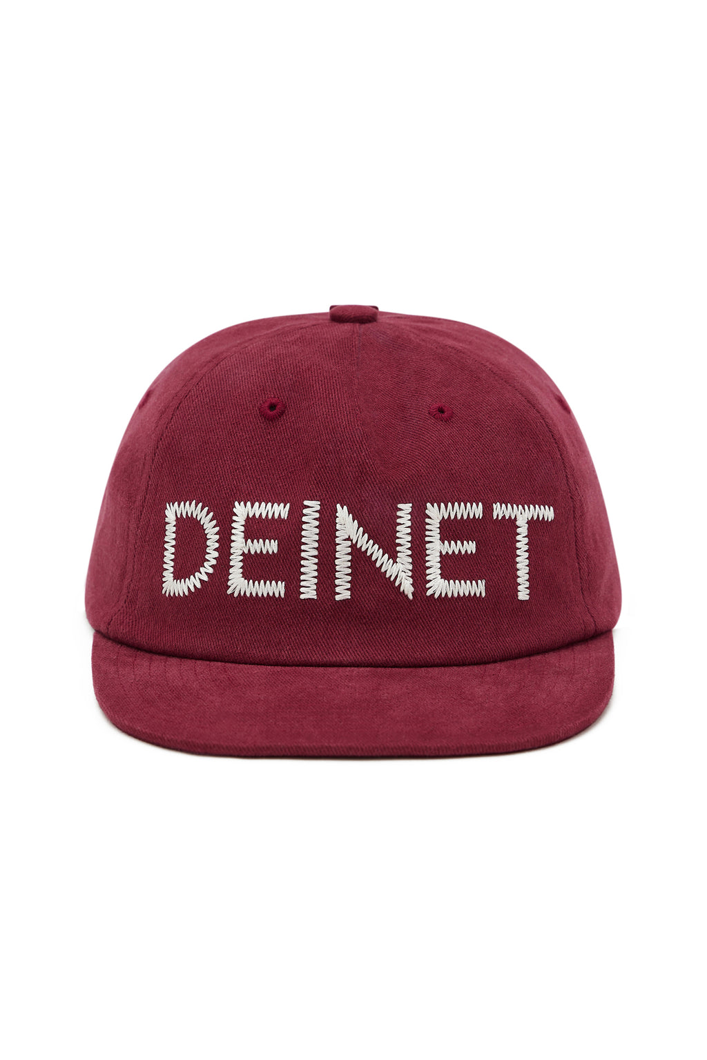 Deinet - Zigzag Logo Mini Bar Detail Cap (Burgundy) product image 1 | TRAB K-Fashion Australia