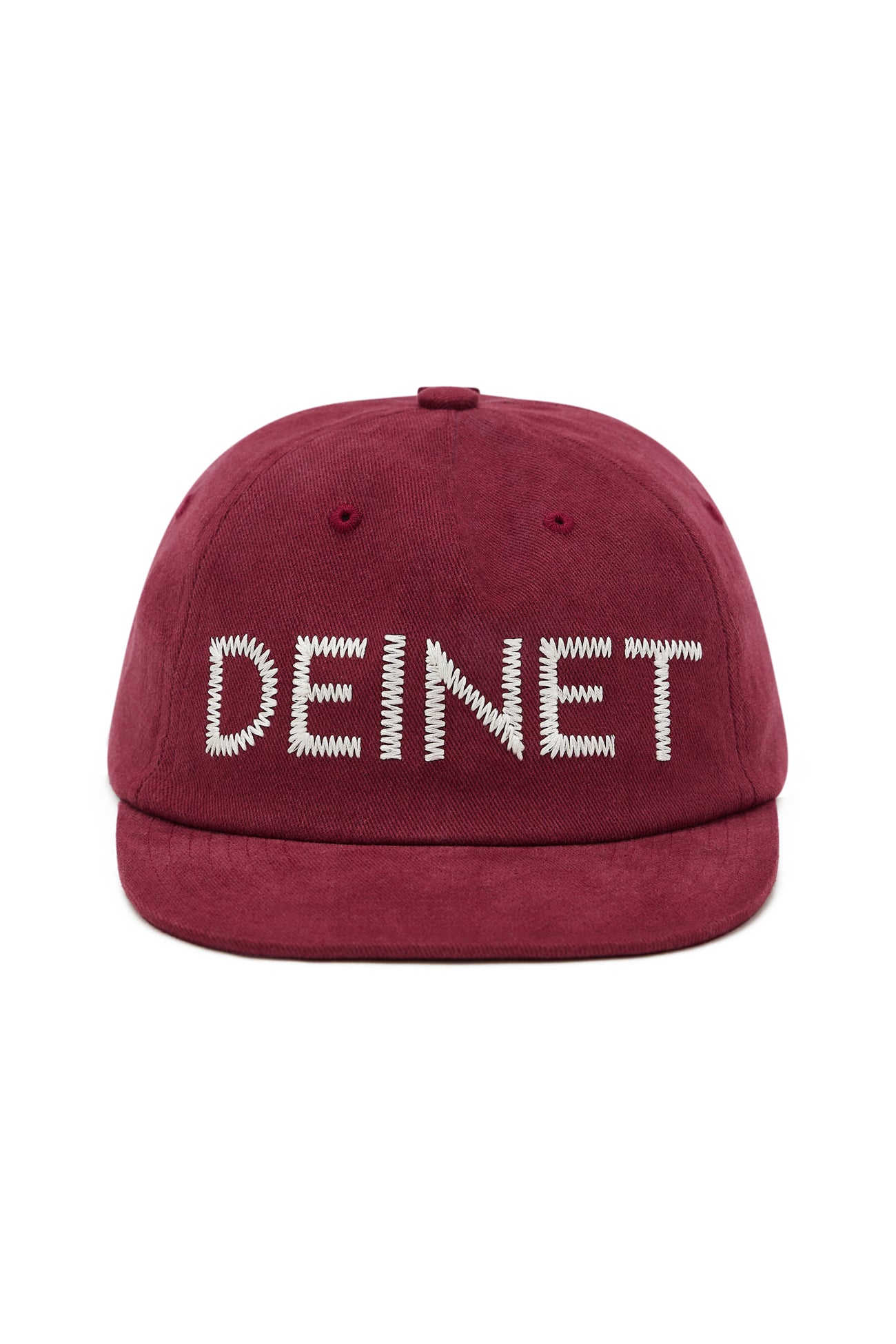 Deinet - Zigzag Logo Mini Bar Detail Cap (Burgundy) product image 1 | TRAB K-Fashion Australia