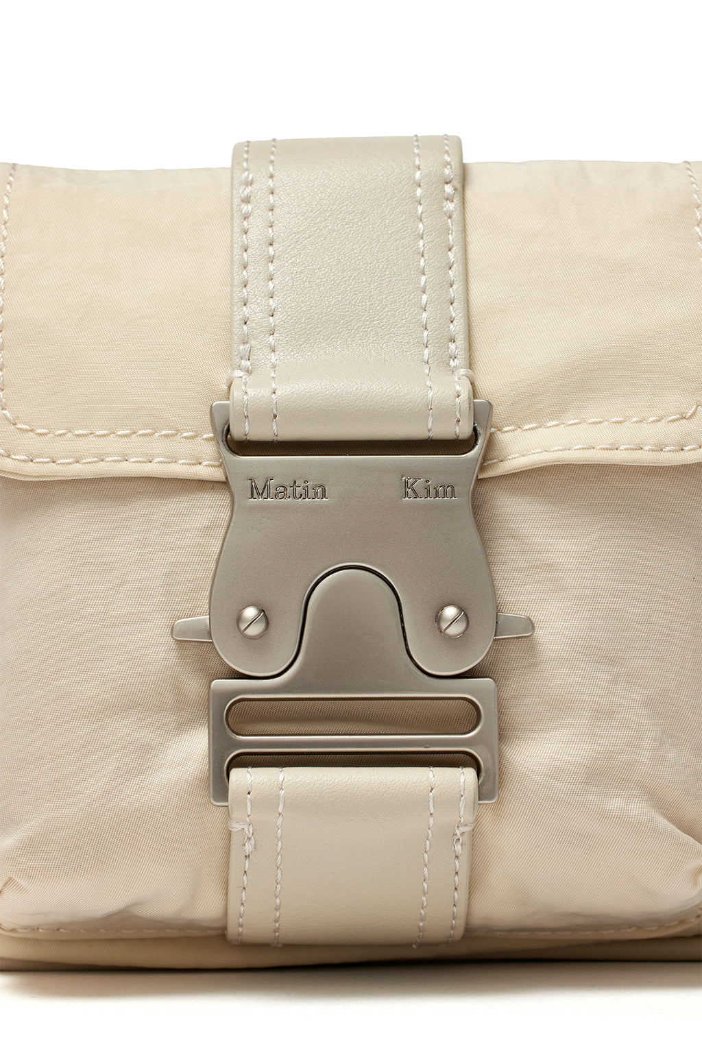 Matin Kim - Buckle Hobo Bag (Ivory) product image 3 | TRAB K-Fashion Australia