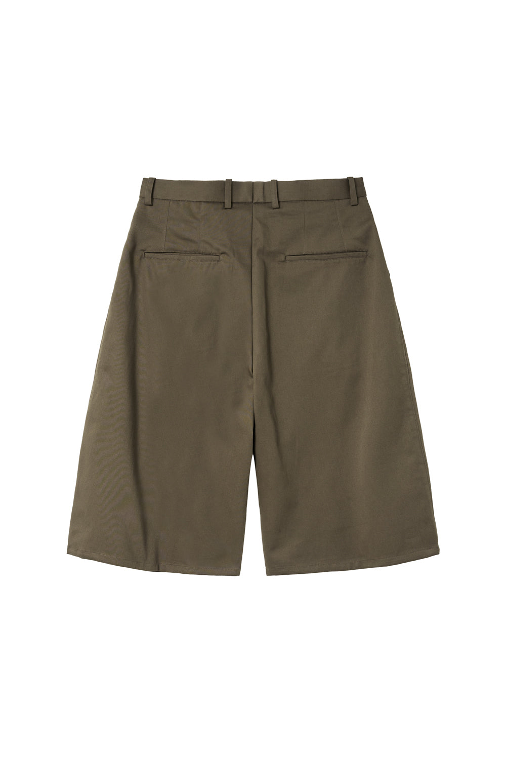 Hatchingroom - Two Pleats Shorts Dark (Brown) product image 2 | TRAB K-Fashion Australia