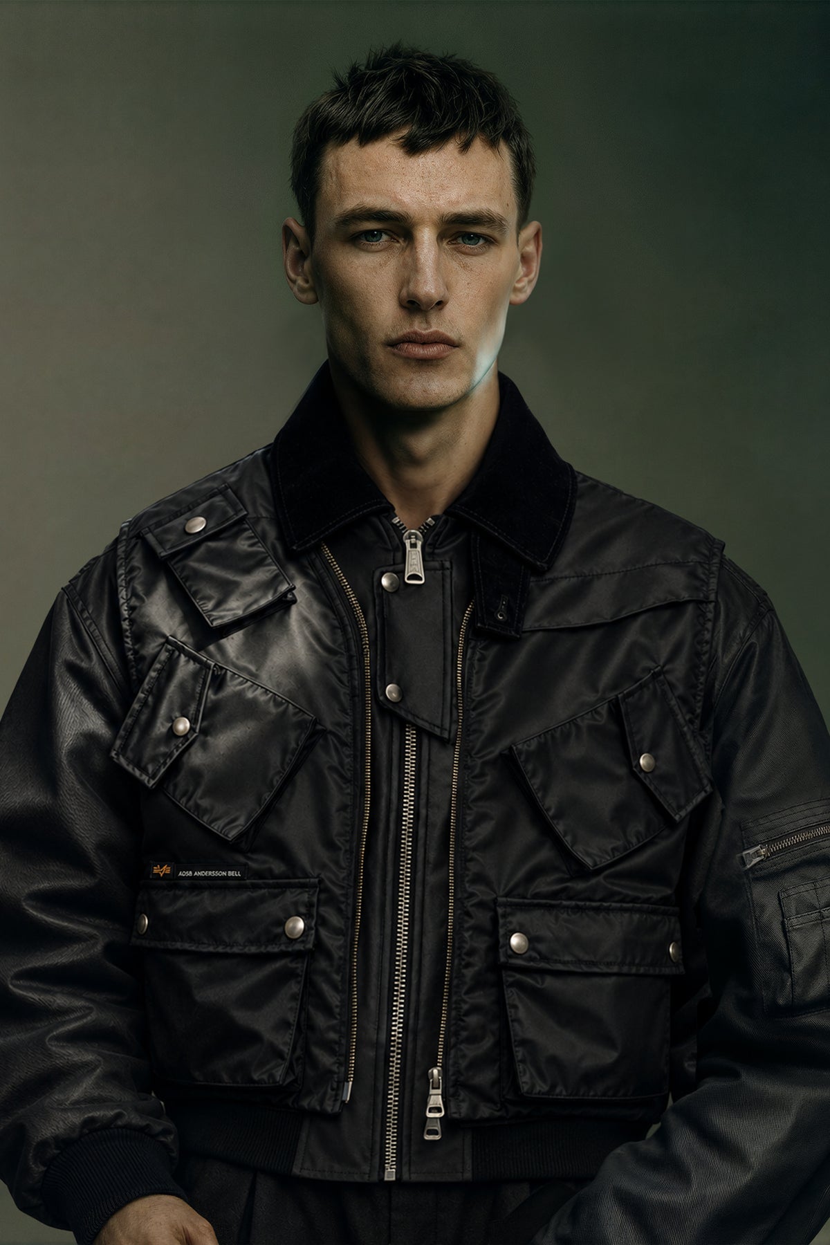 Andersson Bell - Andersson Bell X Alpha Industries Flight Vest (Black) product image 2 | TRAB K-Fashion Australia