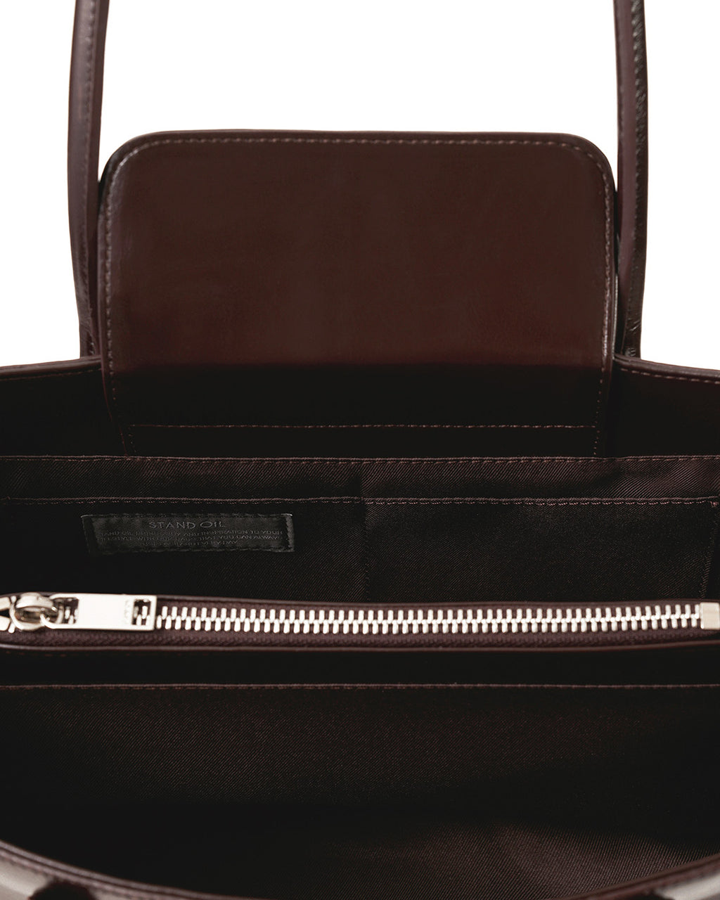 Stand Oil - Square Low Bag (Maroon) product image 7 | TRAB K-Fashion Australia