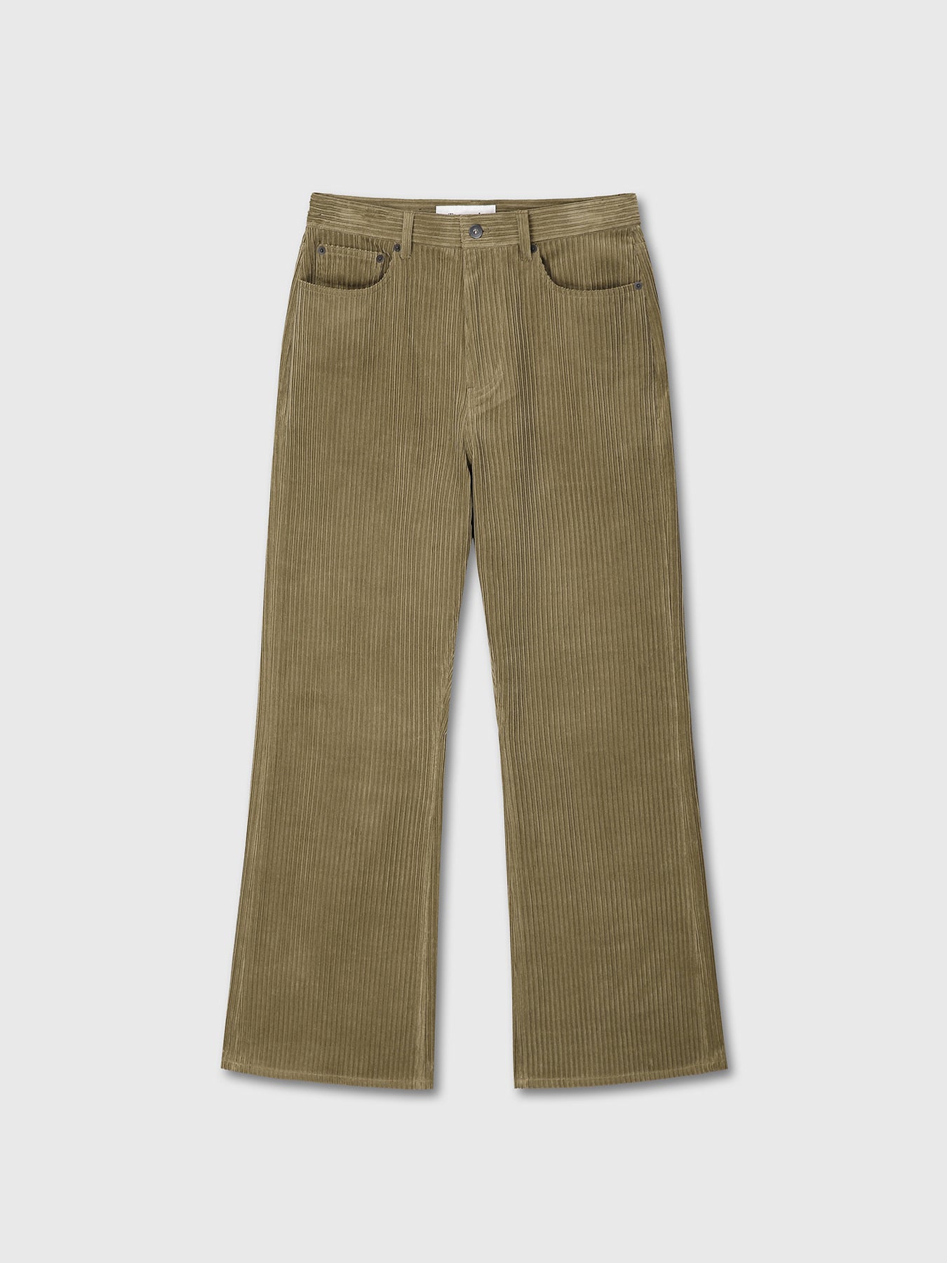 Tonywack - Italian Corduroy Loose Flared Pants (Beige Khaki) product image 9 | TRAB K-Fashion Australia