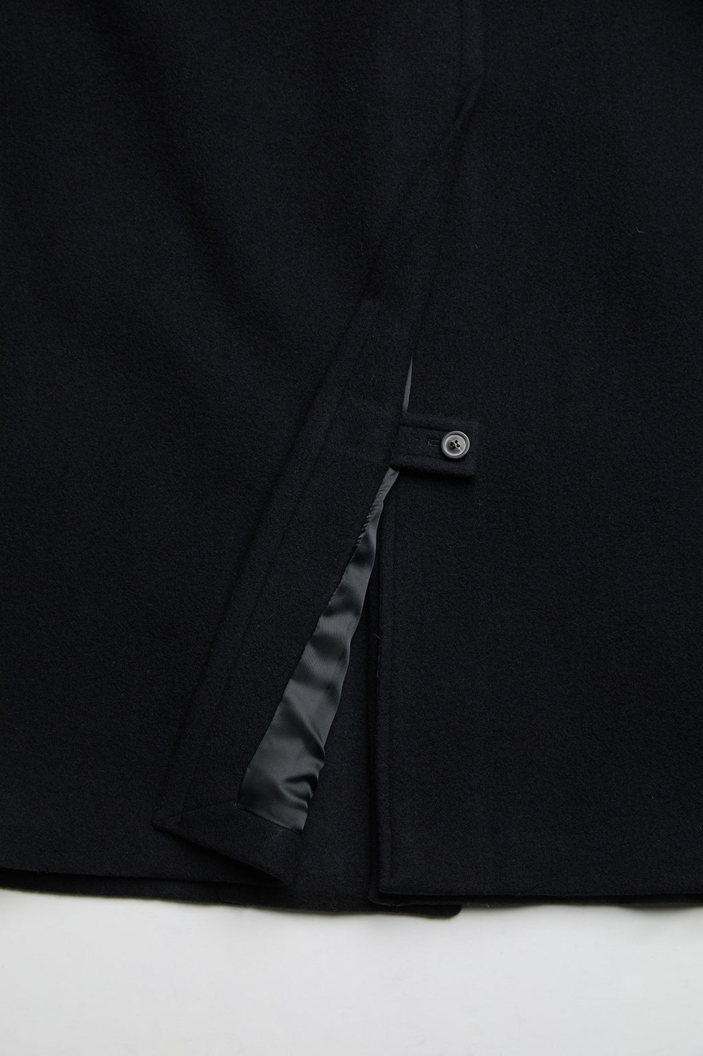 Coor - Virgin Wool High Neck Coat (Black) product image 7 | TRAB K-Fashion Australia