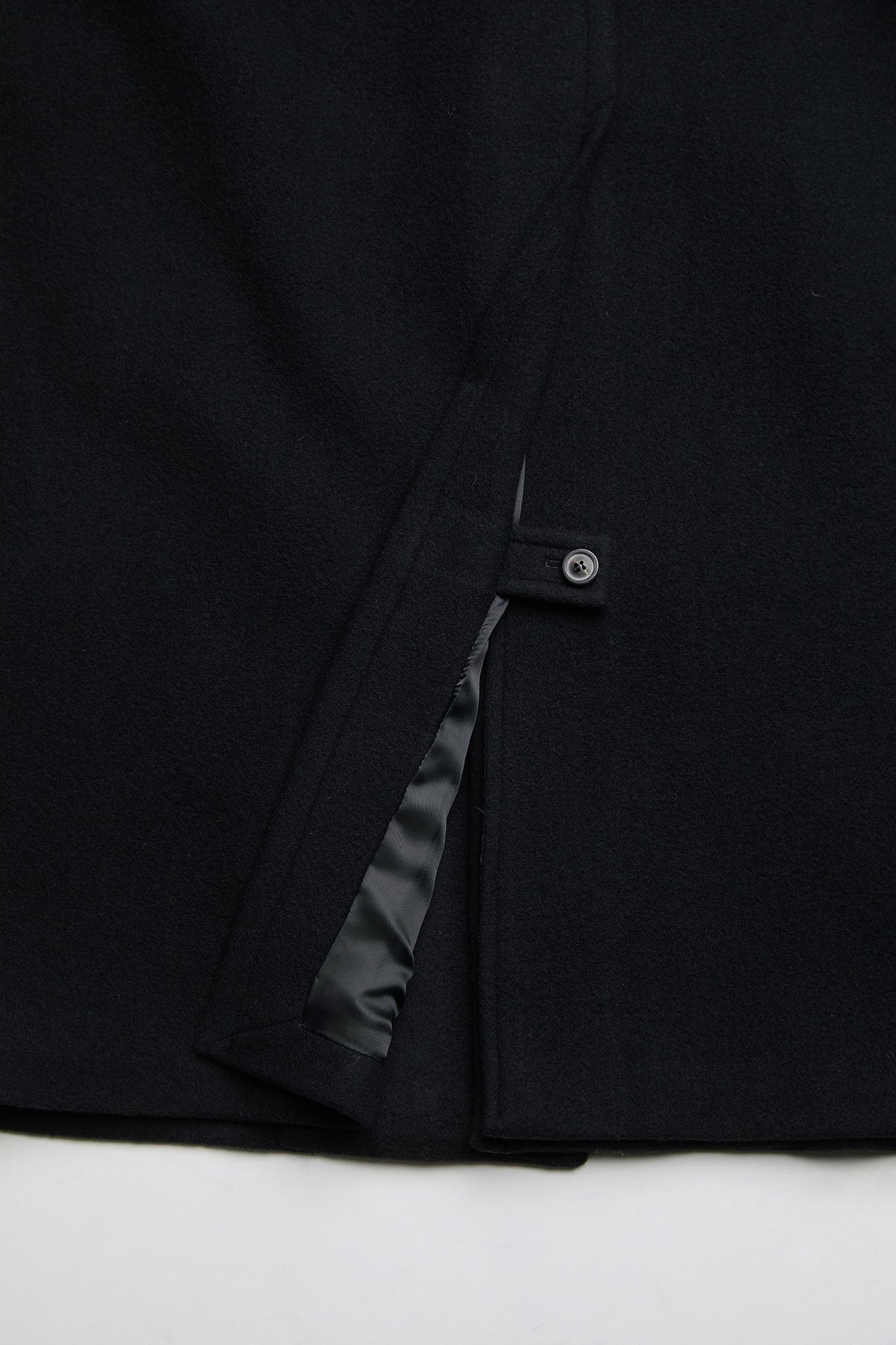 Coor - Virgin Wool High Neck Coat (Black) product image 7 | TRAB K-Fashion Australia
