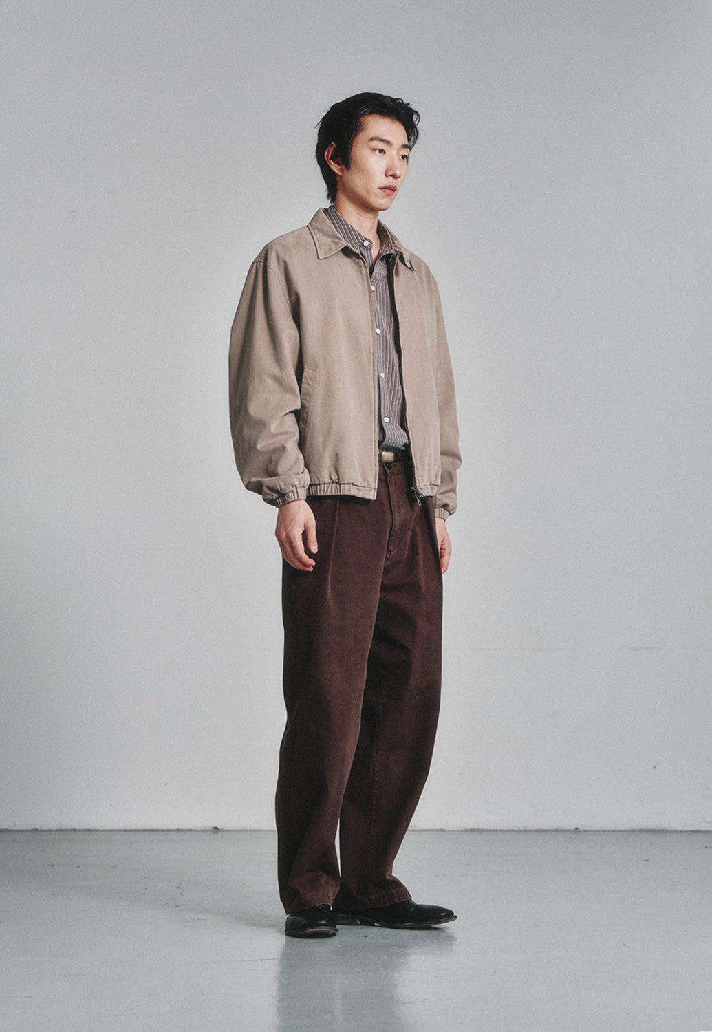 Art if acts - Washed Swing Jacket (Dove) product image 3 | TRAB K-Fashion Australia