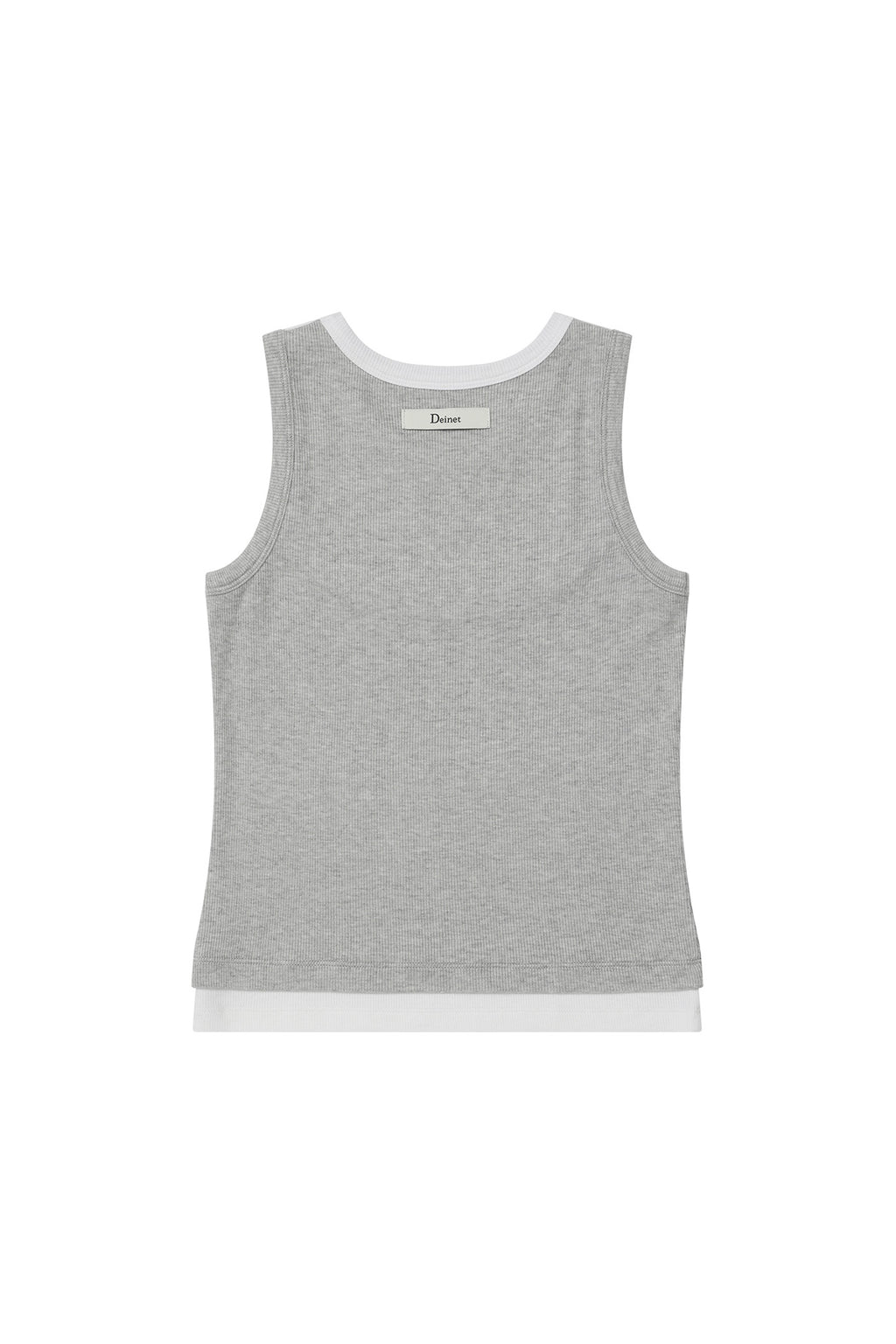 Deinet - D-Contrast Sleeveless (Melange Grey) product image 2 | TRAB K-Fashion Australia