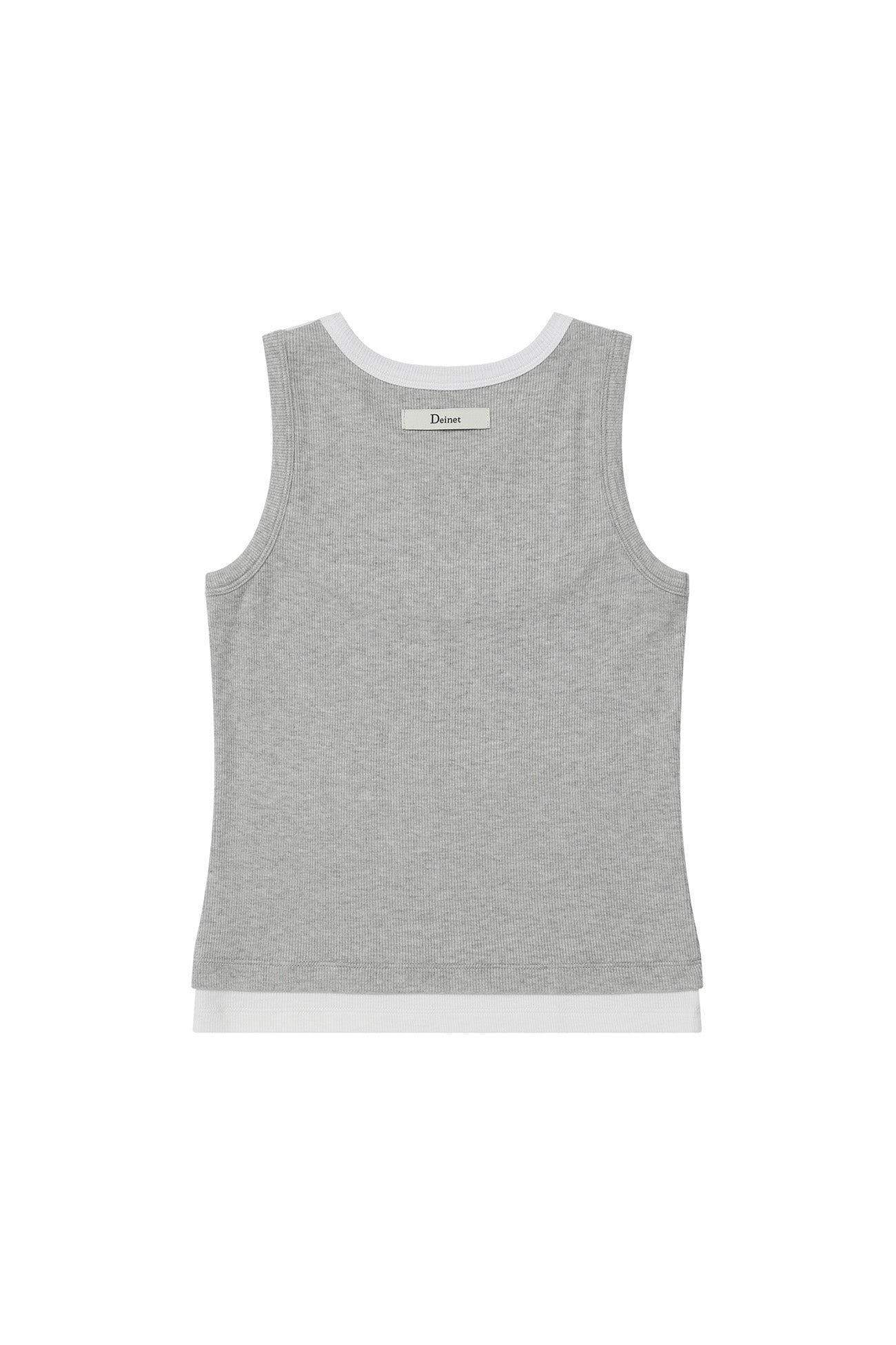 Deinet - D-Contrast Sleeveless (Melange Grey) product image 2 | TRAB K-Fashion Australia