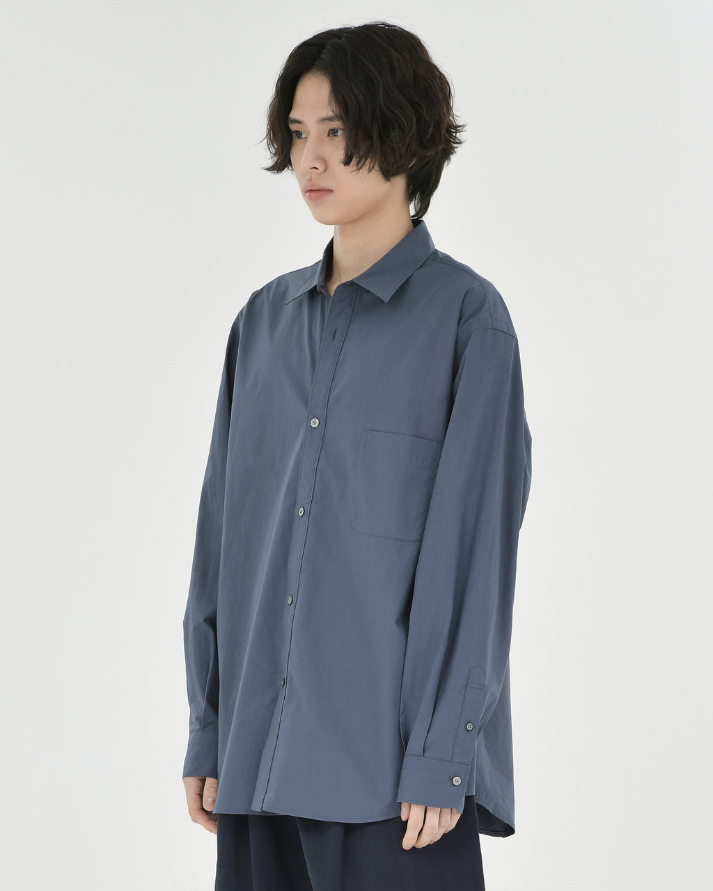 Brownyard - Essential Shirt (Charcoal) product image 3 | TRAB K-Fashion Australia