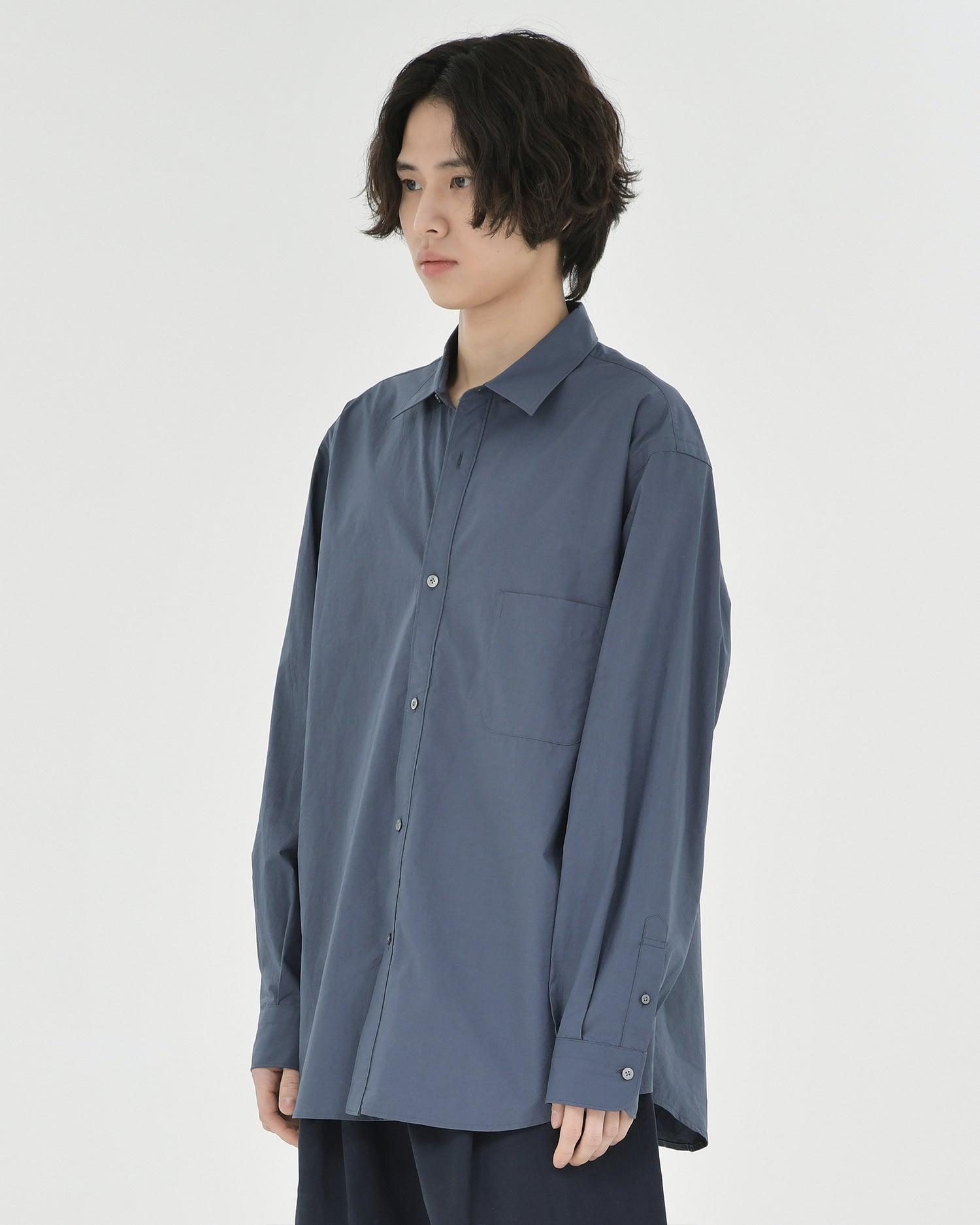 Brownyard - Essential Shirt (Charcoal) product image 3 | TRAB K-Fashion Australia
