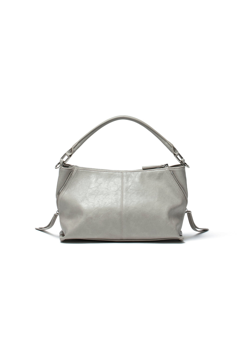 Matin Kim - Side Zipper Two Way Bag (Grey) product image 5 | TRAB K-Fashion Australia