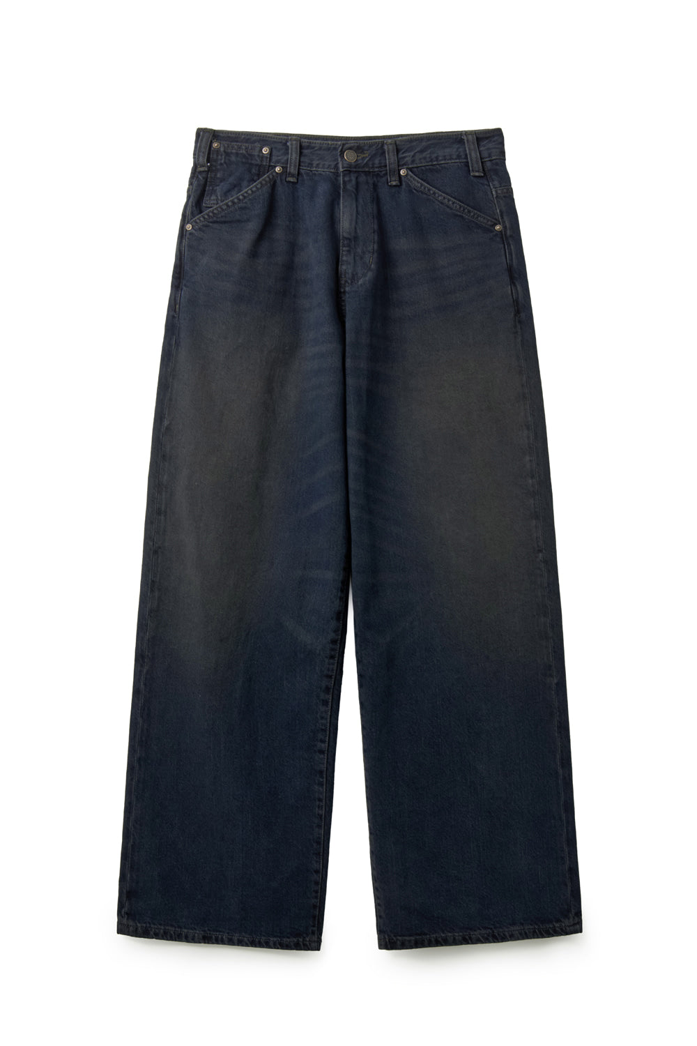 Hatchingroom - Wide Jeans (Dark Blue) product image 1 | TRAB K-Fashion Australia