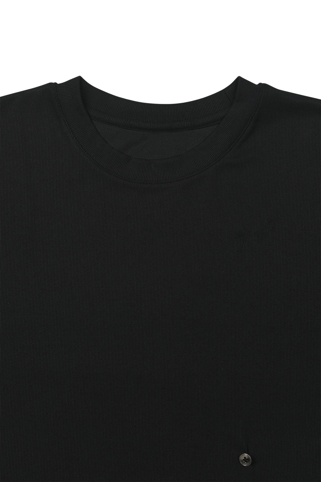 Deinet - Button Oversize T-Shirt (Black) product image 3 | TRAB K-Fashion Australia