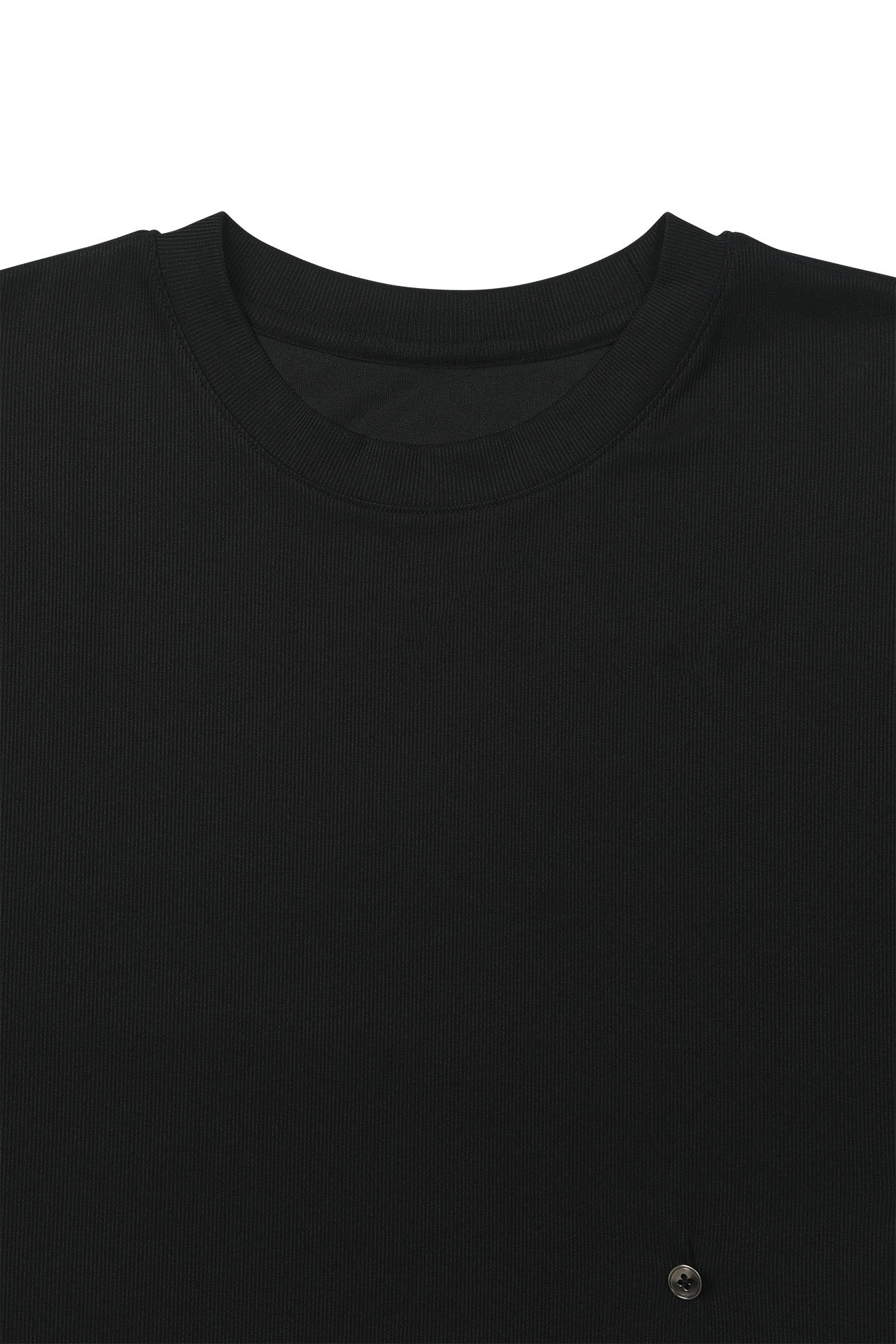 Deinet - Button Oversize T-Shirt (Black) product image 3 | TRAB K-Fashion Australia