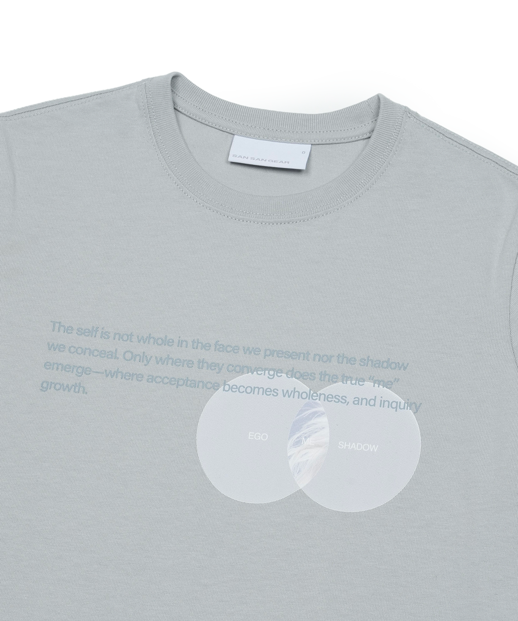 San San Gear - Mind T-Shirt_0 (Light Grey) product image 3 | TRAB K-Fashion Australia