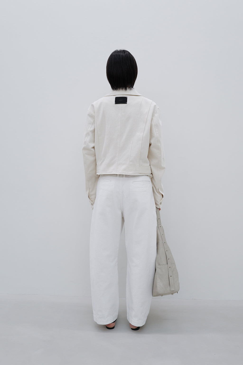 Deinet - Deinet Belted Cotton Jacket (Cream) product image 3 | TRAB K-Fashion Australia