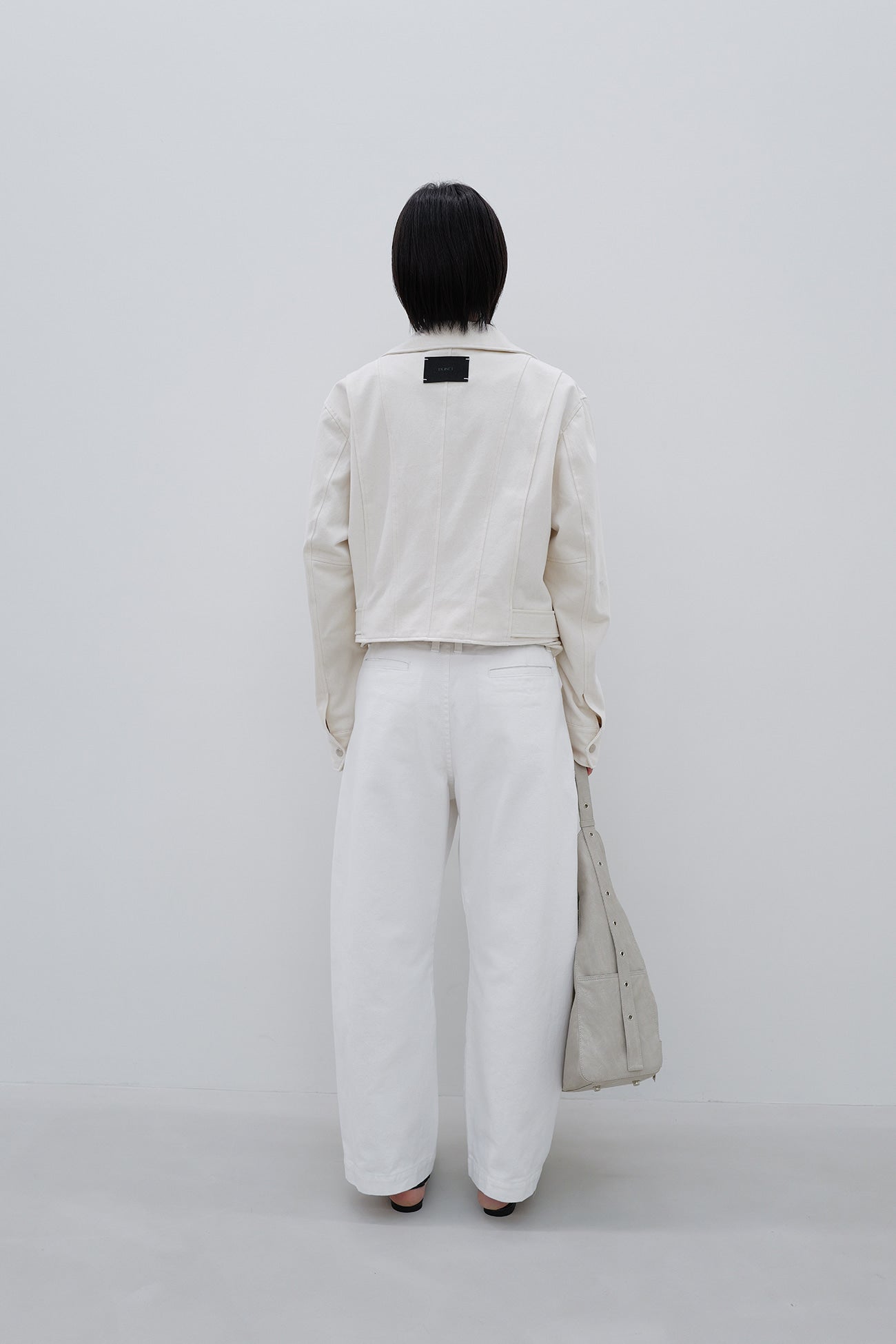 Deinet - Deinet Belted Cotton Jacket (Cream) product image 3 | TRAB K-Fashion Australia