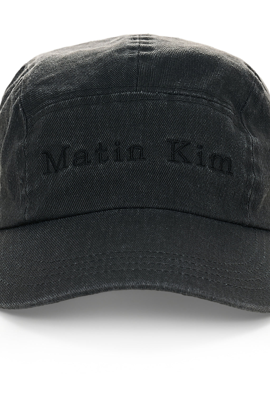 Matin Kim - Matin Washed Camp Cap (Black) product image 5 | TRAB K-Fashion Australia