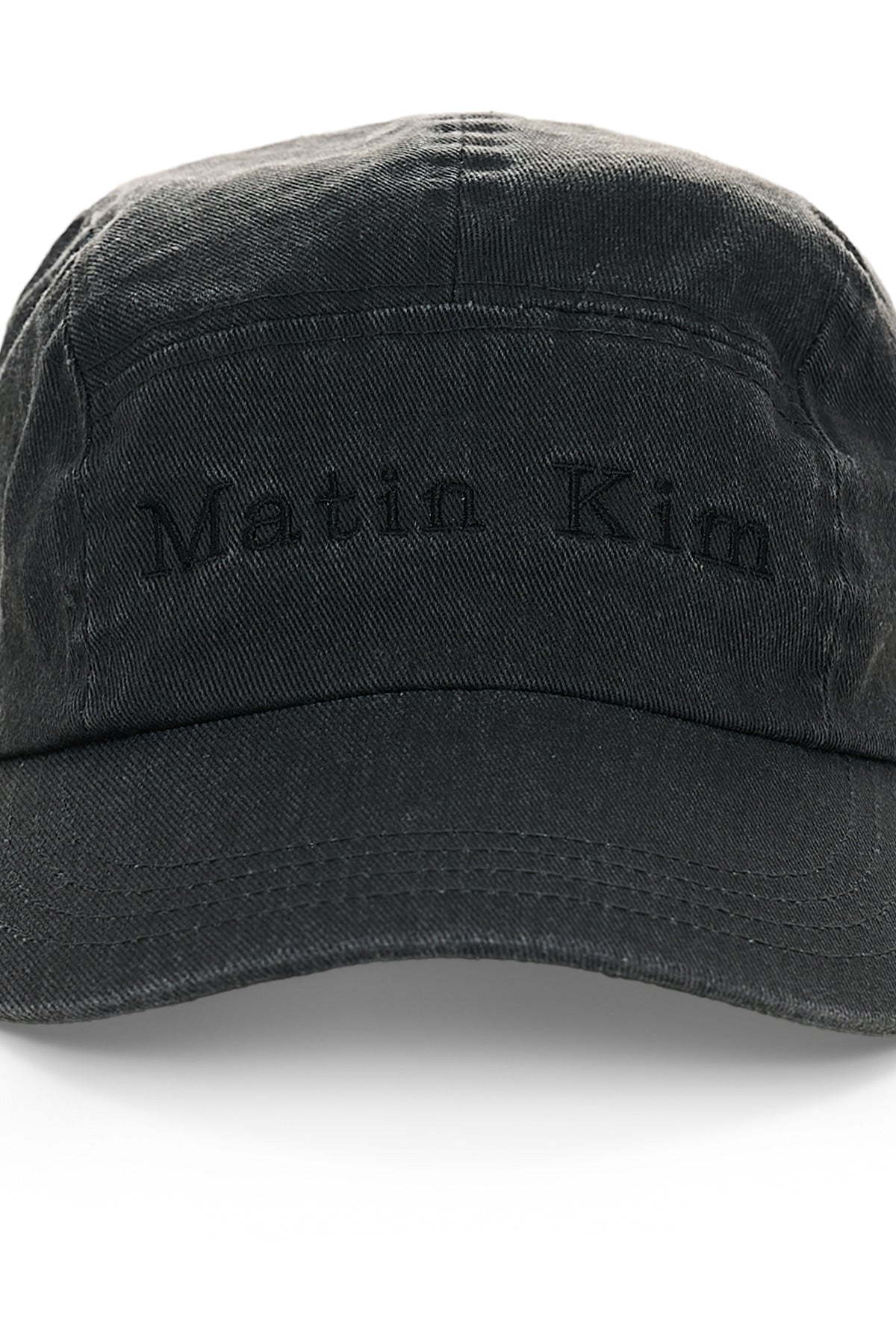 Matin Kim - Matin Washed Camp Cap (Black) product image 5 | TRAB K-Fashion Australia