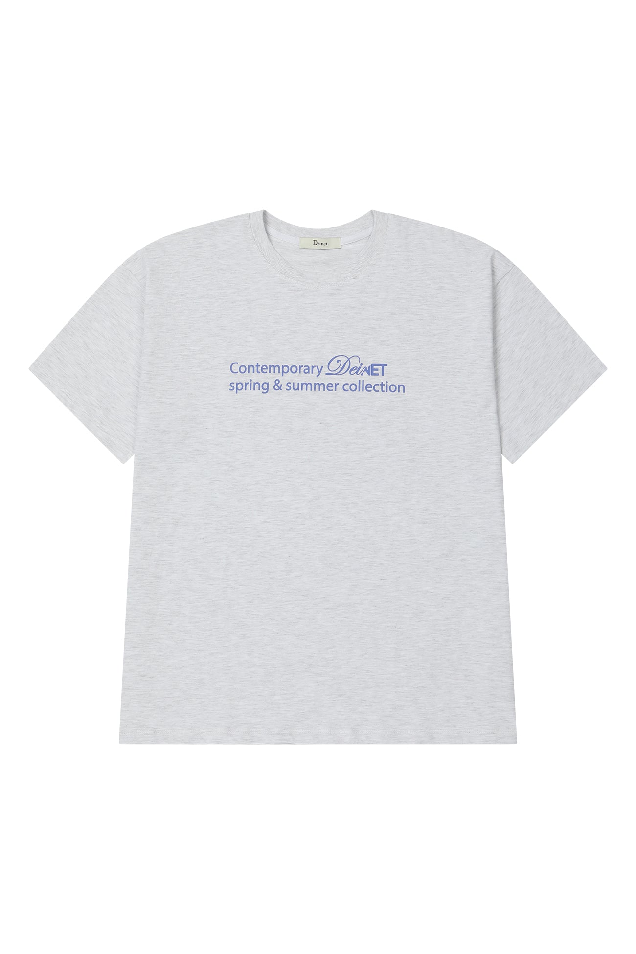 Deinet - Contemporary T-Shirt (Light Grey) product image 1 | TRAB K-Fashion Australia