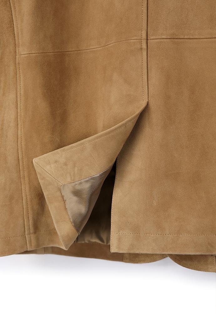 Art if acts - Goat Suede Blazer (Cognac) product image 13 | TRAB K-Fashion Australia
