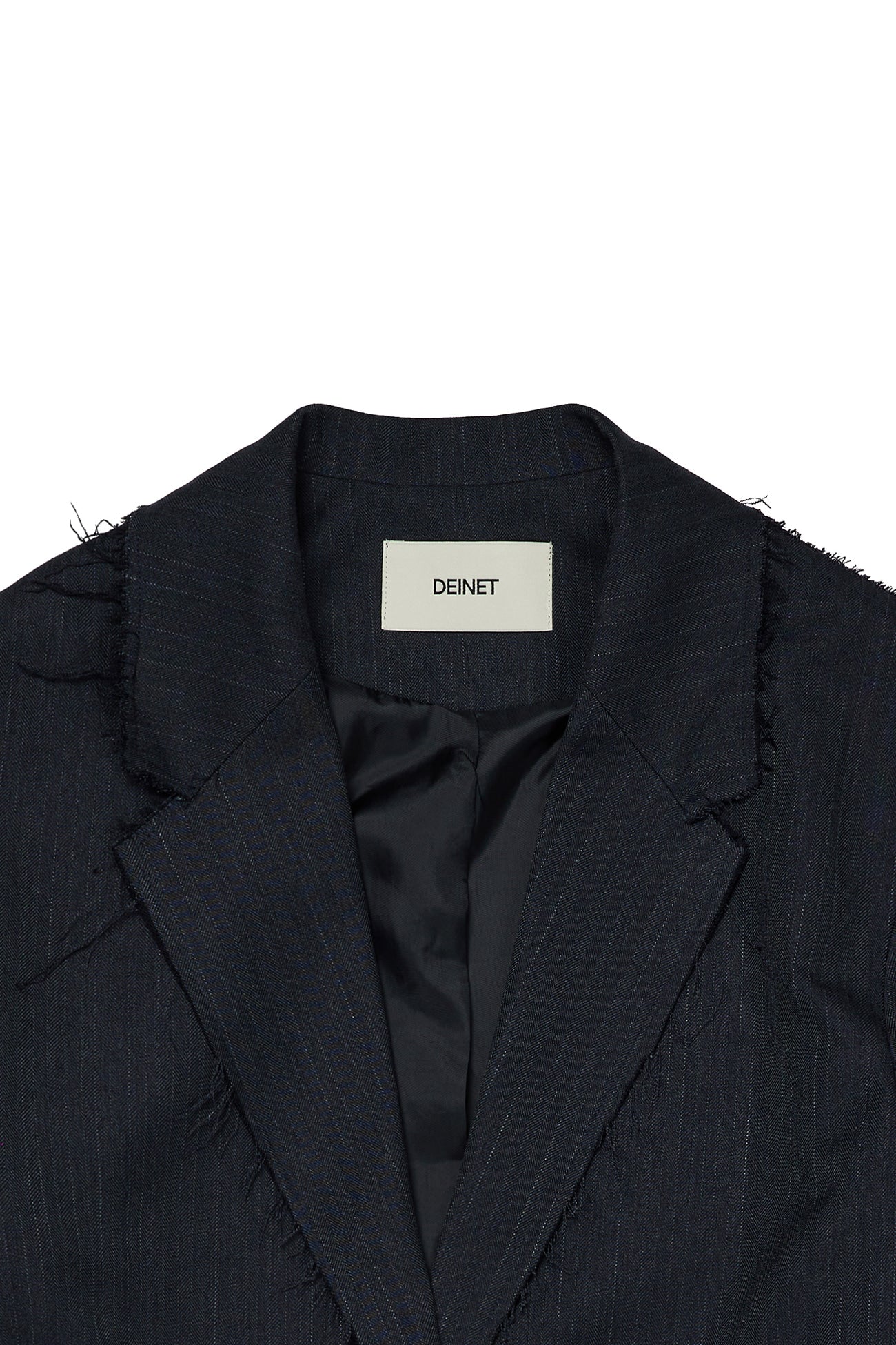 Deinet - Deinet Rough Cut Detail Blazer (Charcoal) product image 3 | TRAB K-Fashion Australia