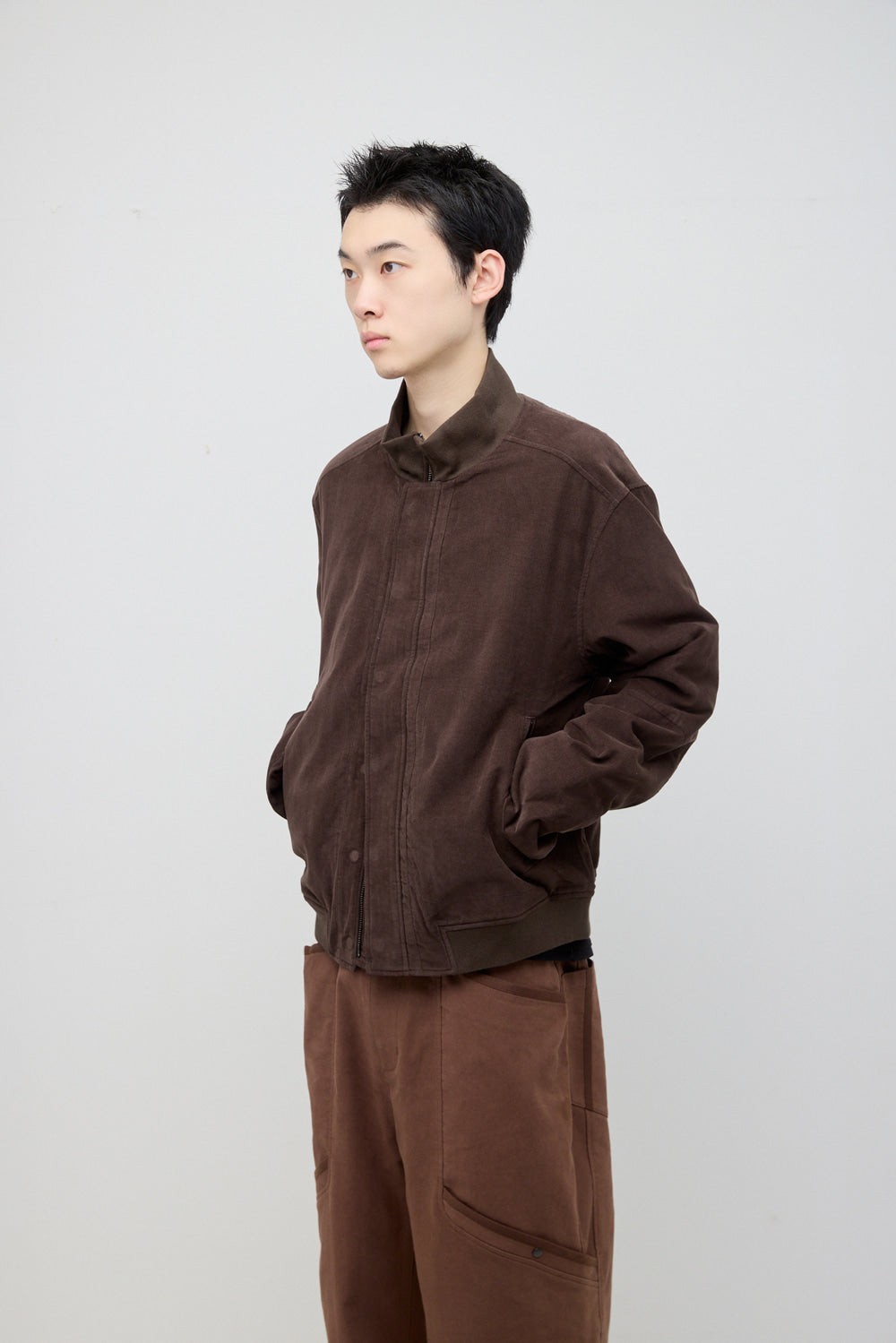 Hatchingroom - Tanker Jacket Corduroy (Dark Brown) product image 16 | TRAB K-Fashion Australia