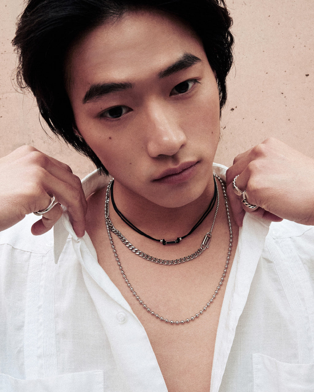 Numbering - Ball Chain Necklace #5885 product image 4 | TRAB K-Fashion Australia