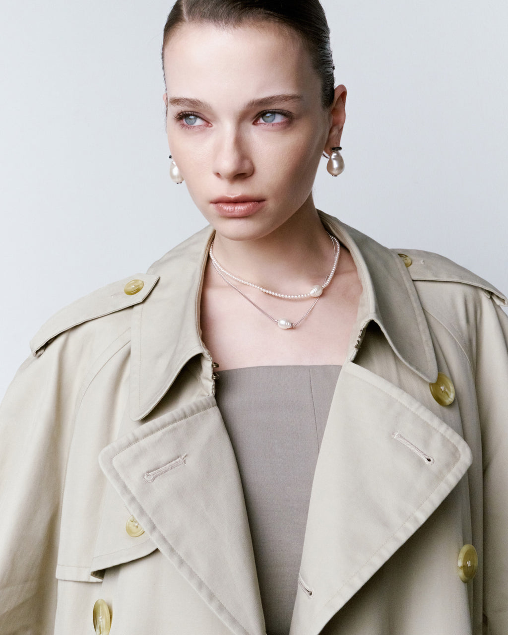 Numbering - Baroque Pearl Necklace #4830 product image 3 | TRAB K-Fashion Australia