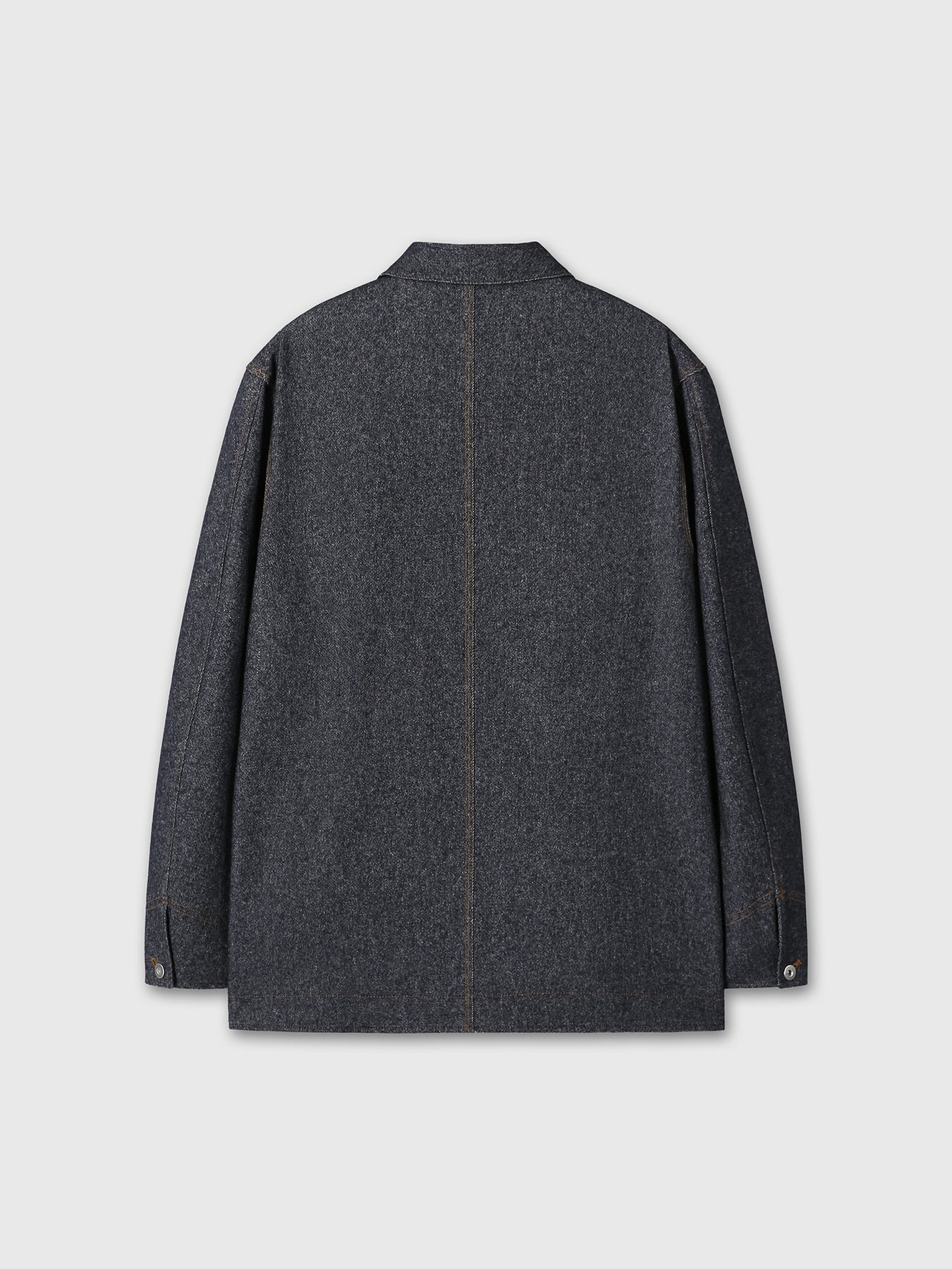 Tonywack - Wool Denim Chore Jacket Italian Fabric (Dark Indigo) product image 12 | TRAB K-Fashion Australia