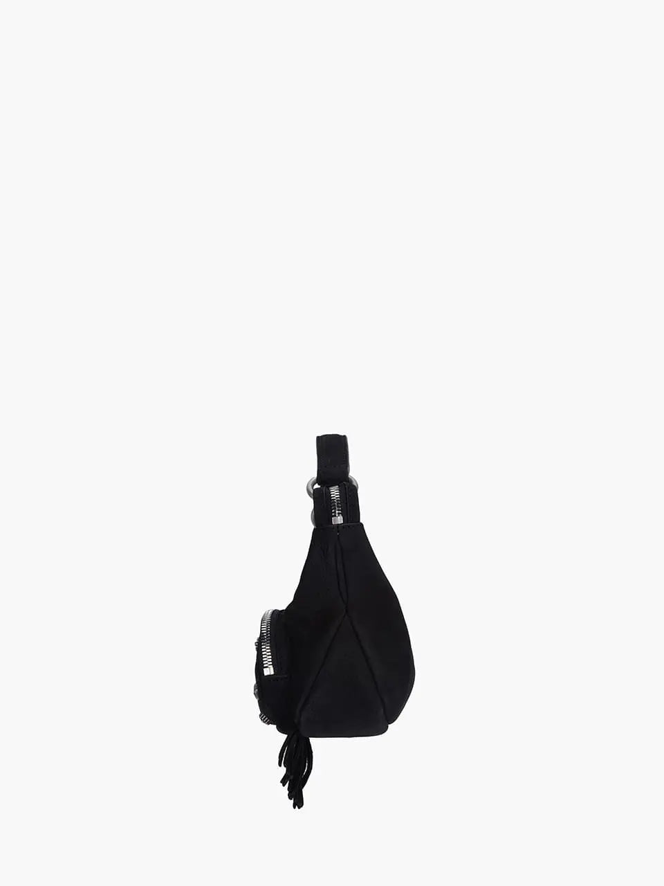 Marge Sherwood - City Hobo Micro (Black Studded Nubuck) product image 8 | TRAB K-Fashion Australia